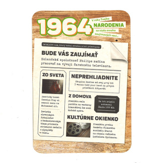 Blahoželanie 1964