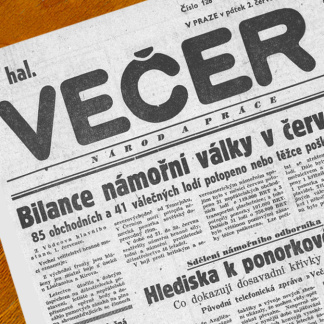 Večer (reprodukcia CZ)