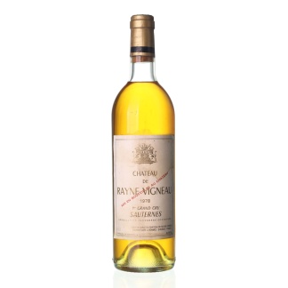 1978 Sauternes Grand Cru Château de Rayne Vigneau (0,75l)