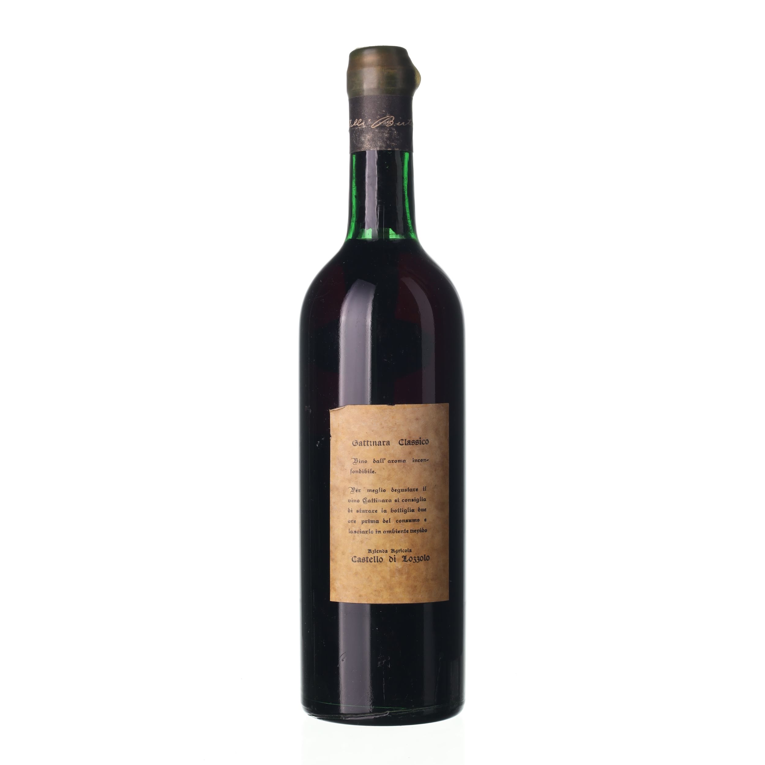 1955 Gattinara Fratelli Berteletti (0,75l) – Obrázok 2