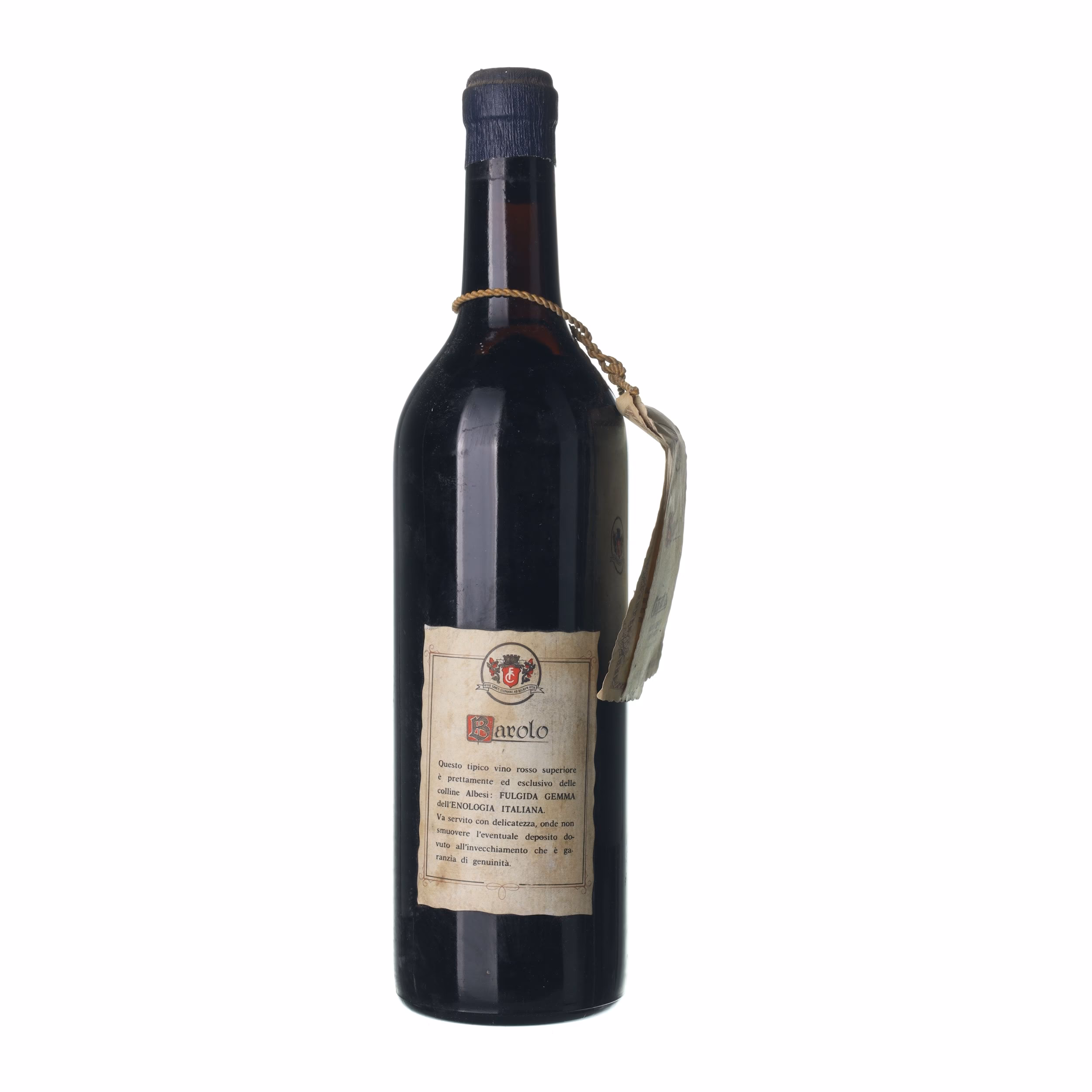 1961 Barolo Francesco Capetta (0,75l) – Obrázok 2