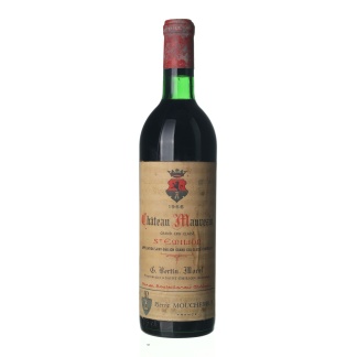 1966 Saint-Emilion Grand Cru Chateau Mauvezin (0,75l)