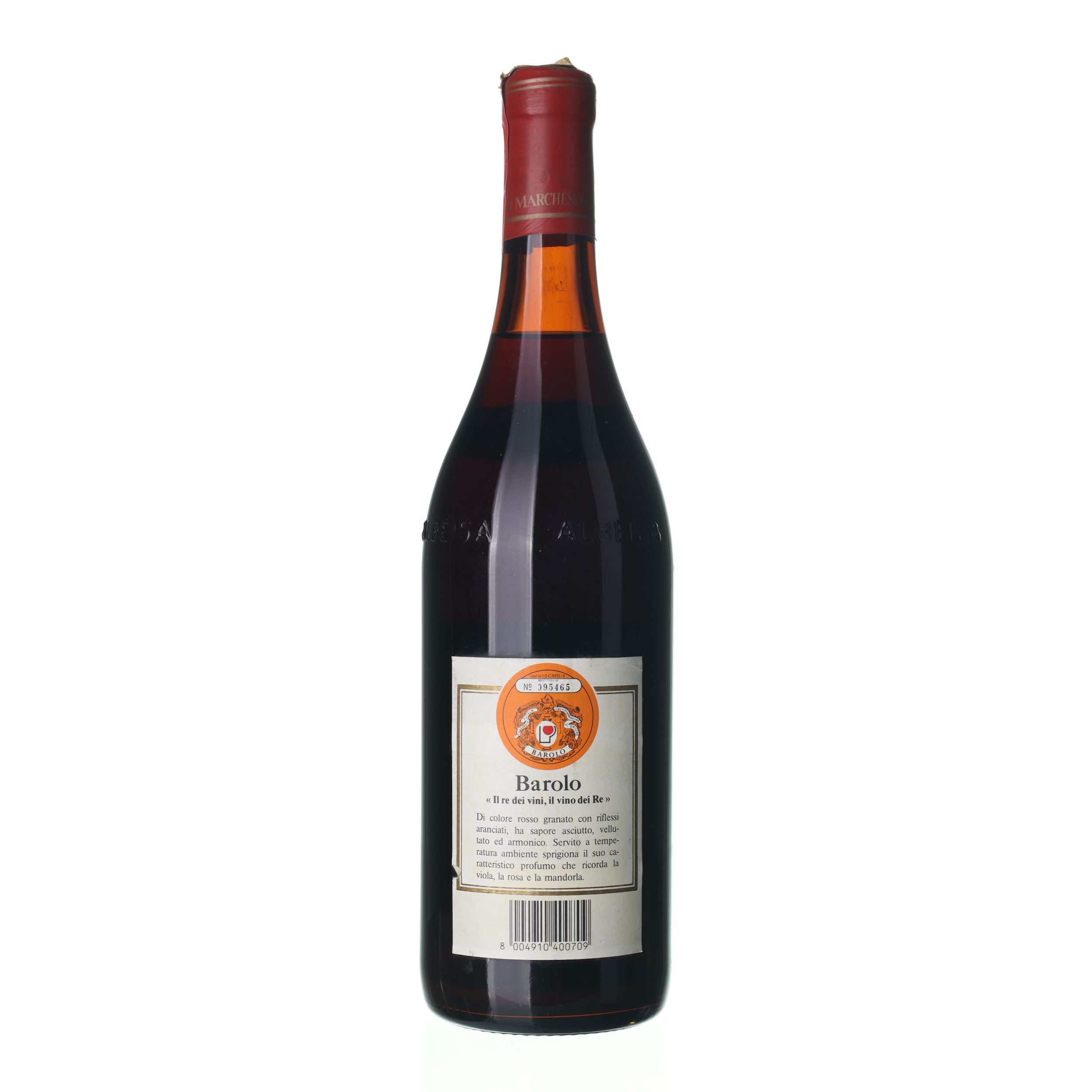 1982 Barolo Marchesi di Barolo (0,75l) – Obrázok 2