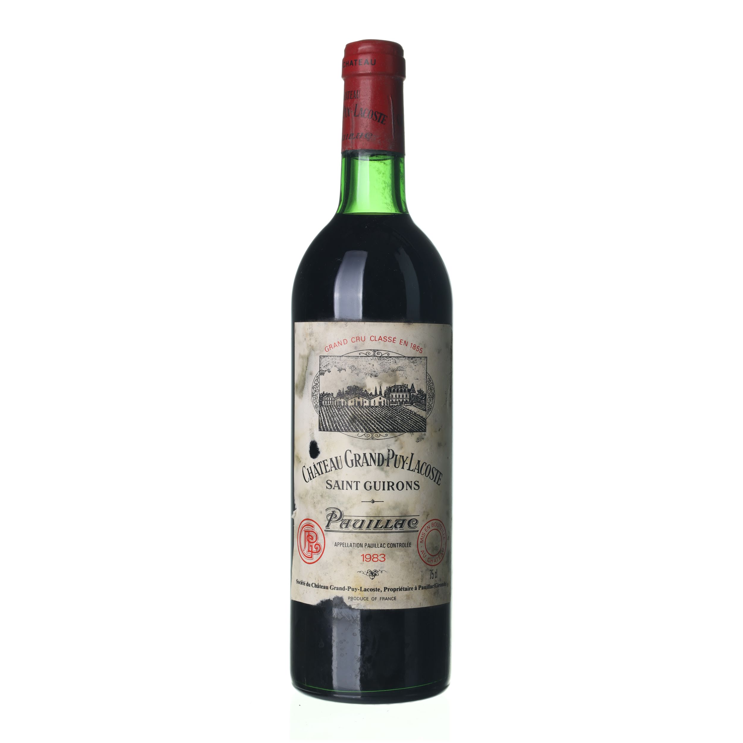 1983 Pauillac Chateau Grand-Puy-Lacoste (0,75l)