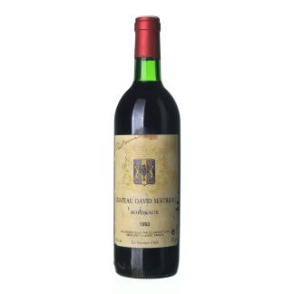 1992 Bordeaux Chateau David Sertreau (0,75l)