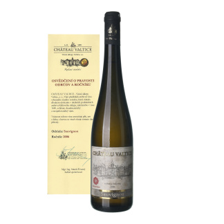 2006 Sauvignon Výber z hrozna Château Valtice (0,75l)