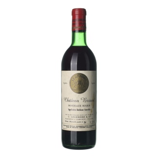 1966 Bordeaux rouge Chateau Briand (0,75l)