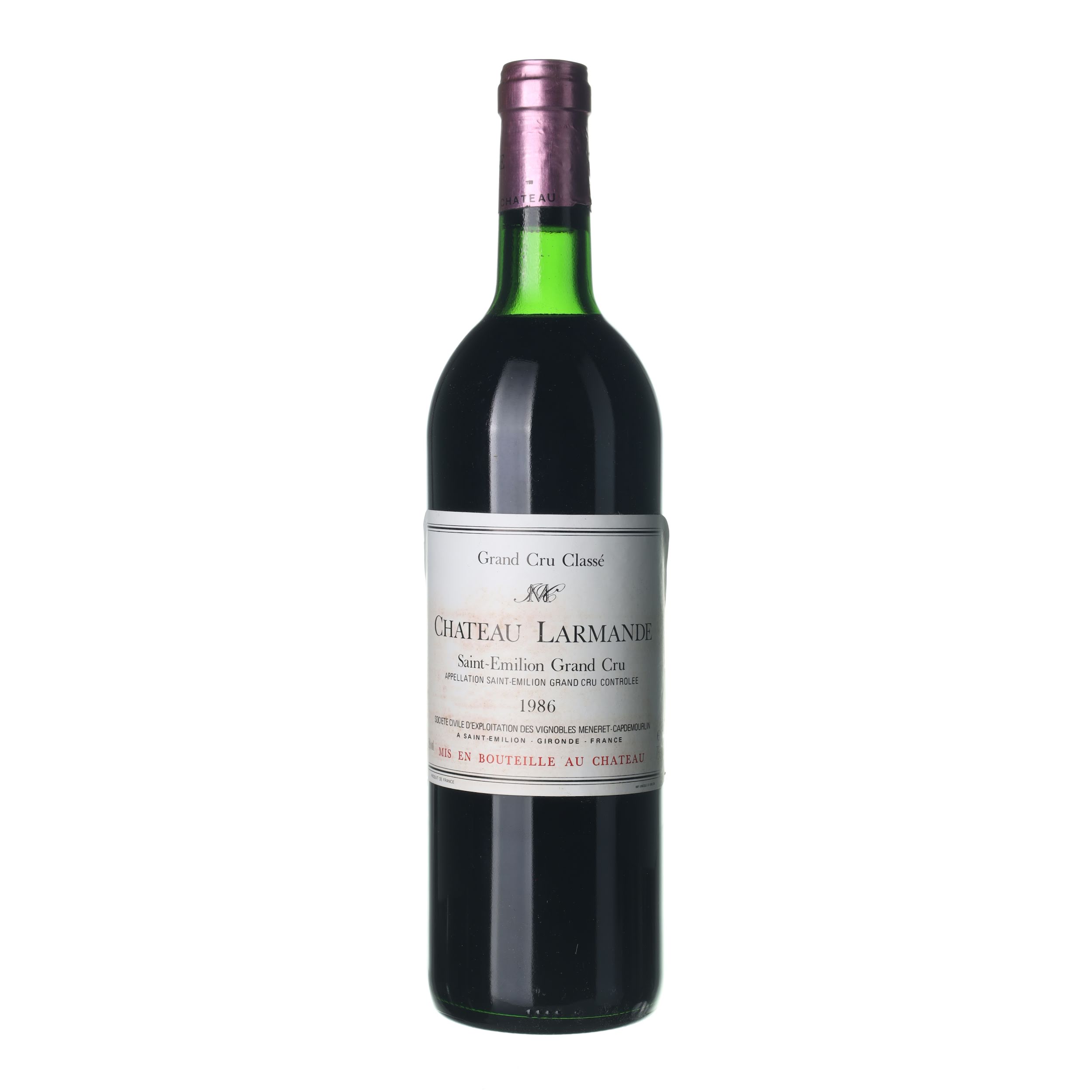 1986 Saint-Emilion Grand Cru Château Larmande (0,75l)