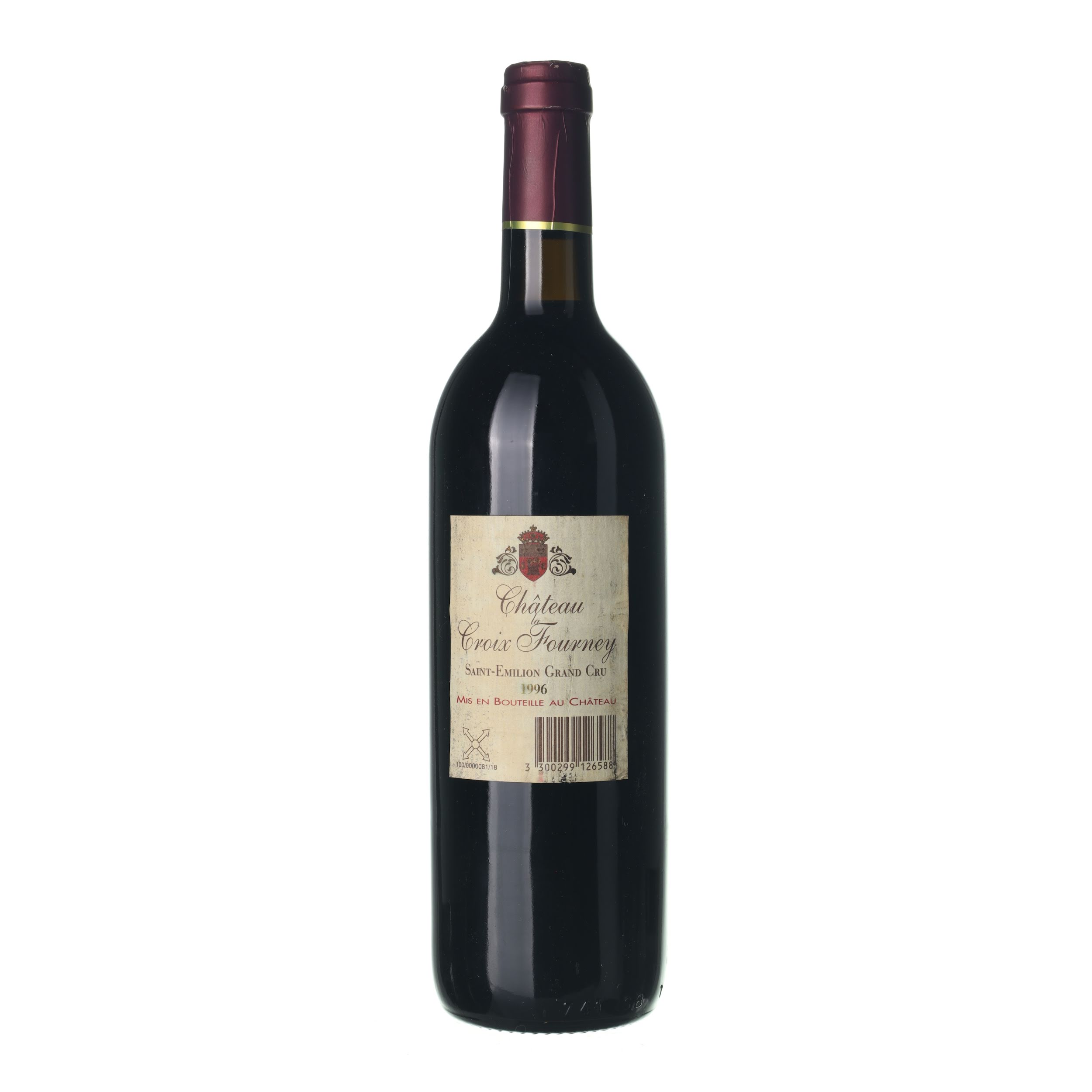 1996 Saint-Emilion Grand Cru Chateau Croix Fourney (0,75l) – Obrázok 2