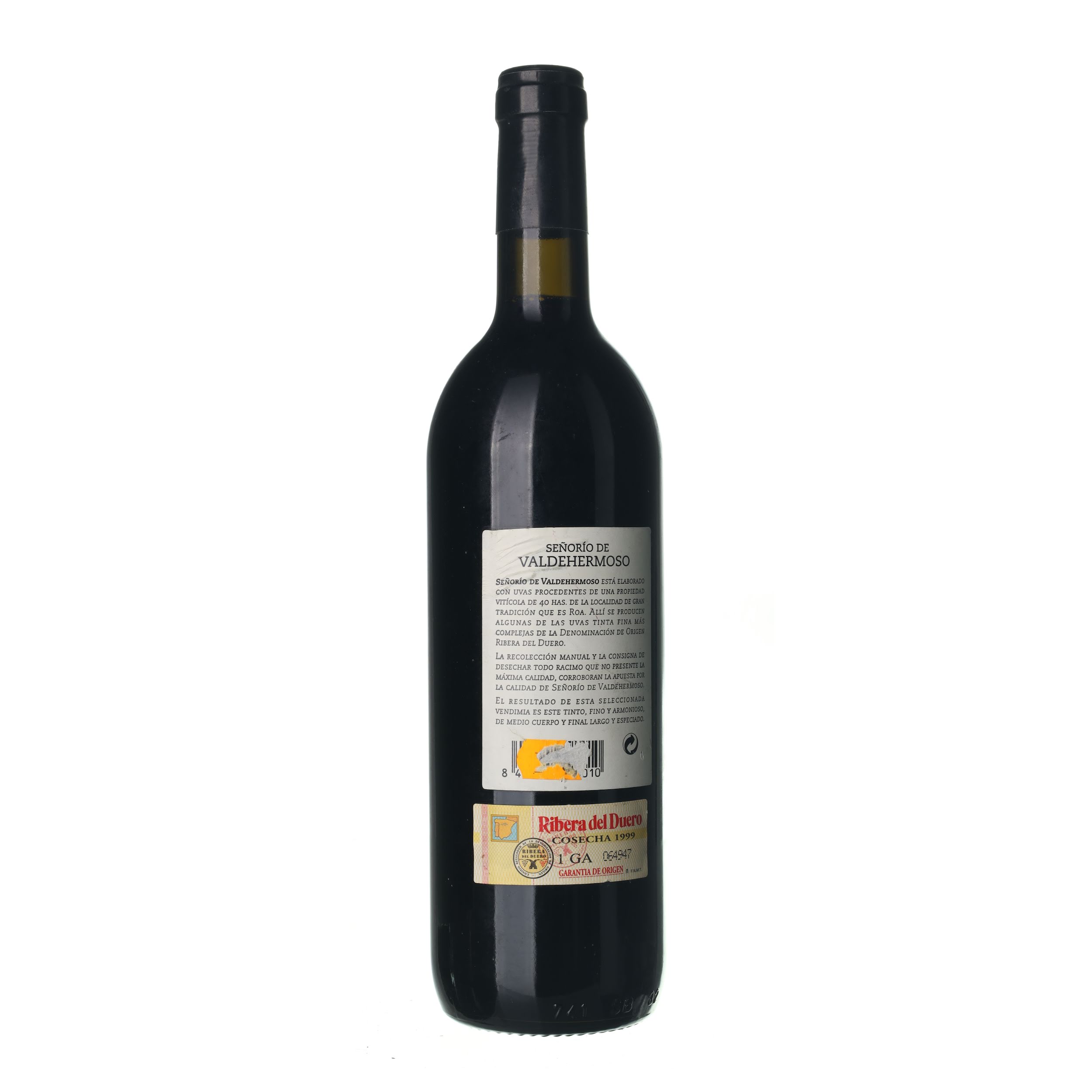 1999 Ribera del Duero Senorio de Valdehermoso (0,75l) – Obrázok 2
