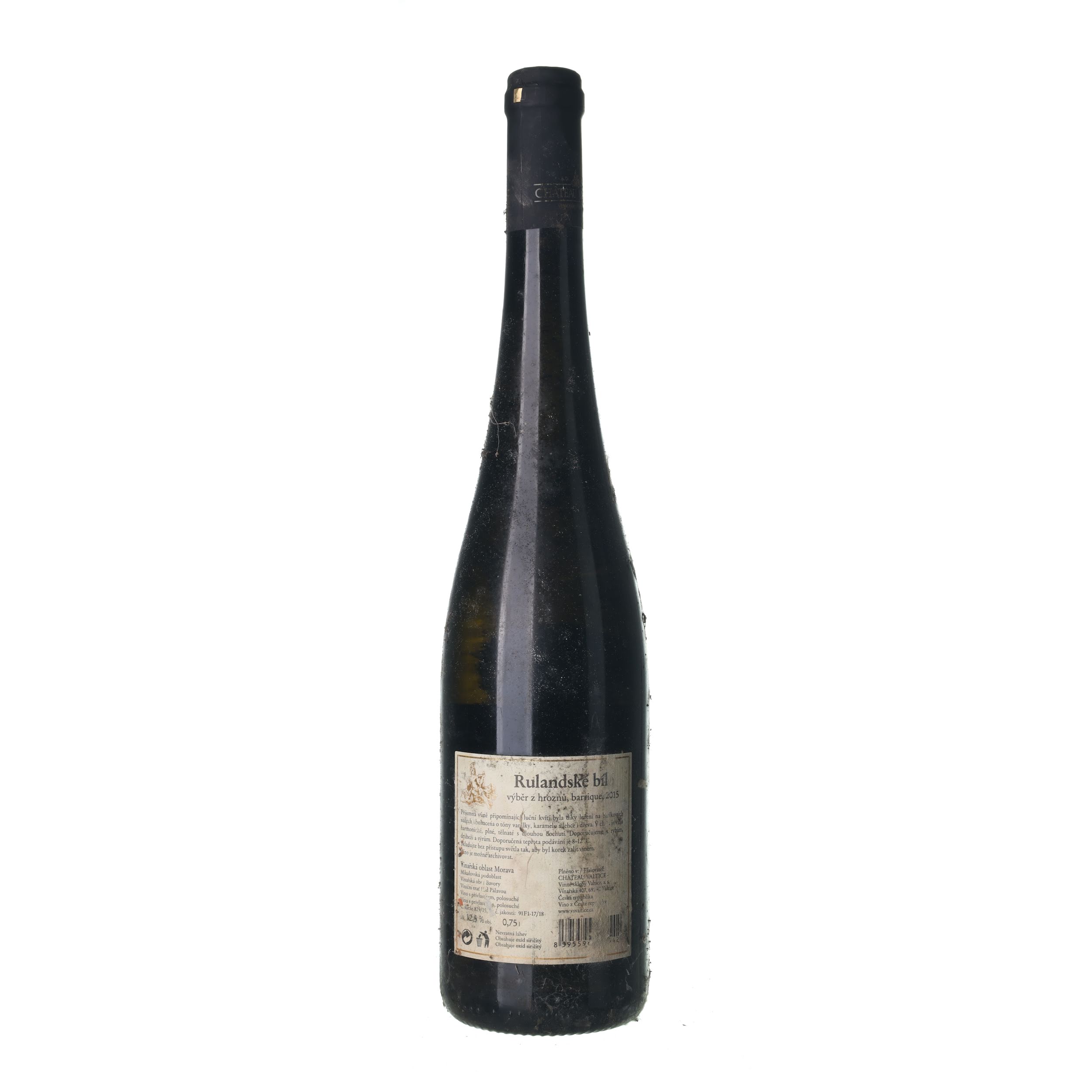 2015 Rulandské biele / Pinot blanc Château Valtice (0,75l) – Obrázok 2