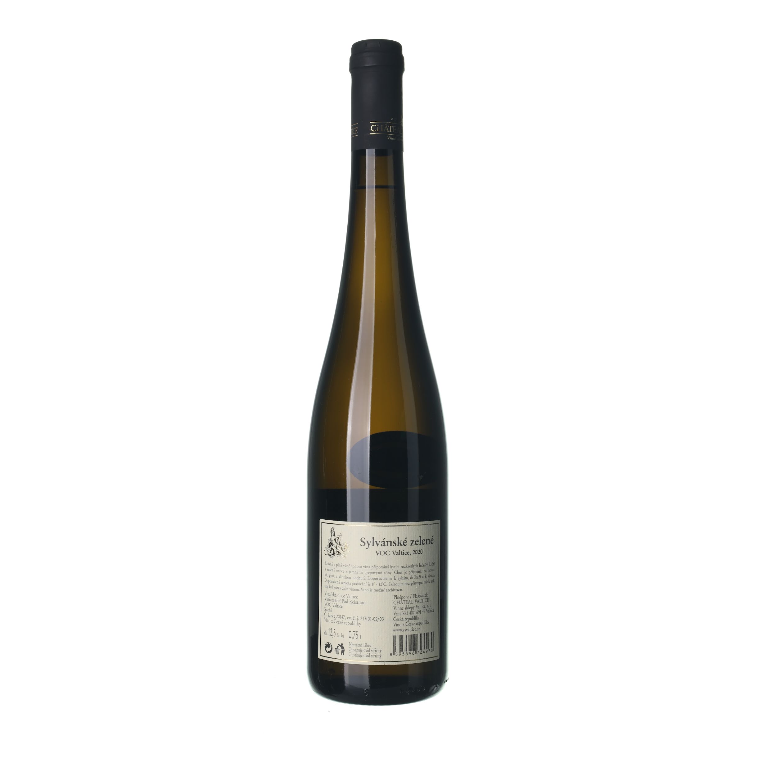 2020 Silvánske zelené Château Valtice (0,75l) – Obrázok 2