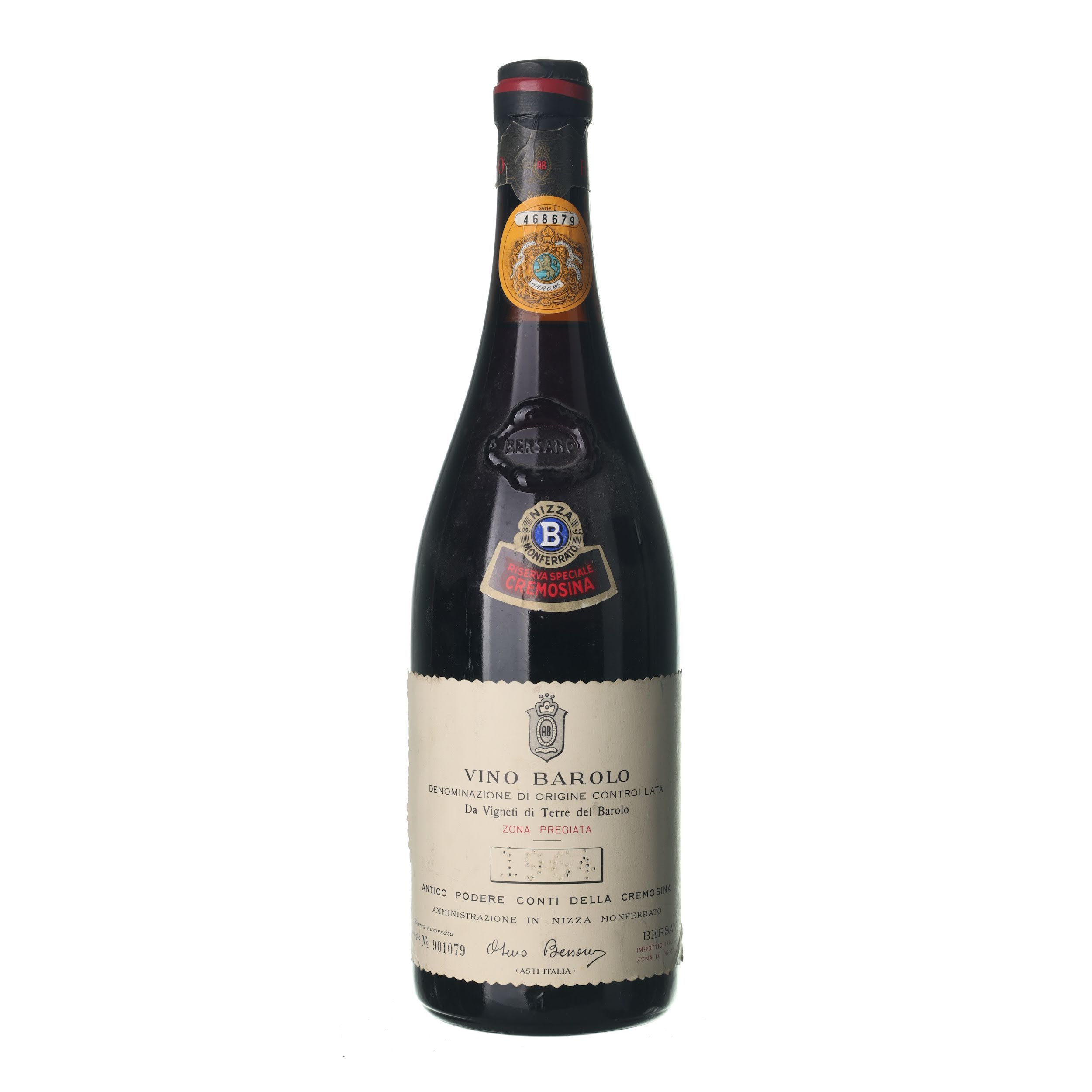 1964 Barolo Riserva Bersano (0,75l)