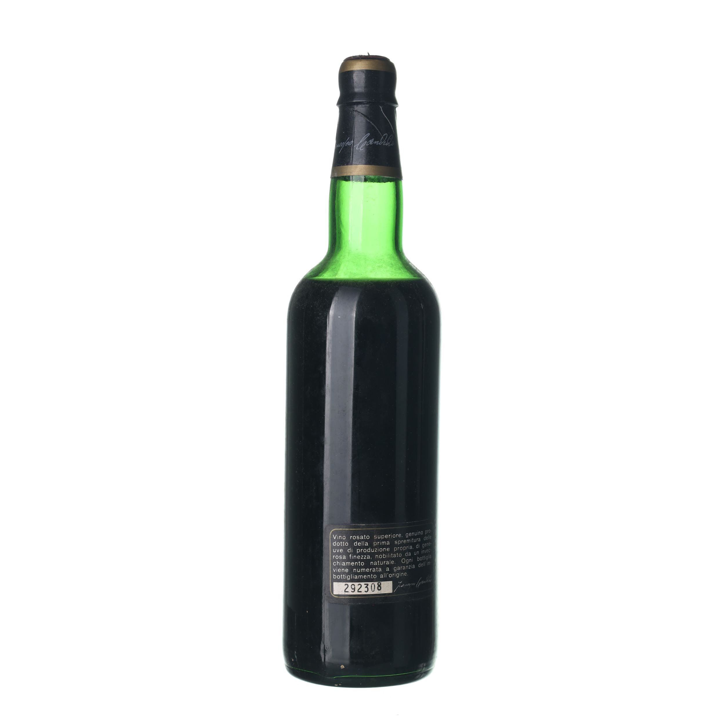 1965 Rosso del Salento Riserva Candido (0,75l) – Obrázok 2