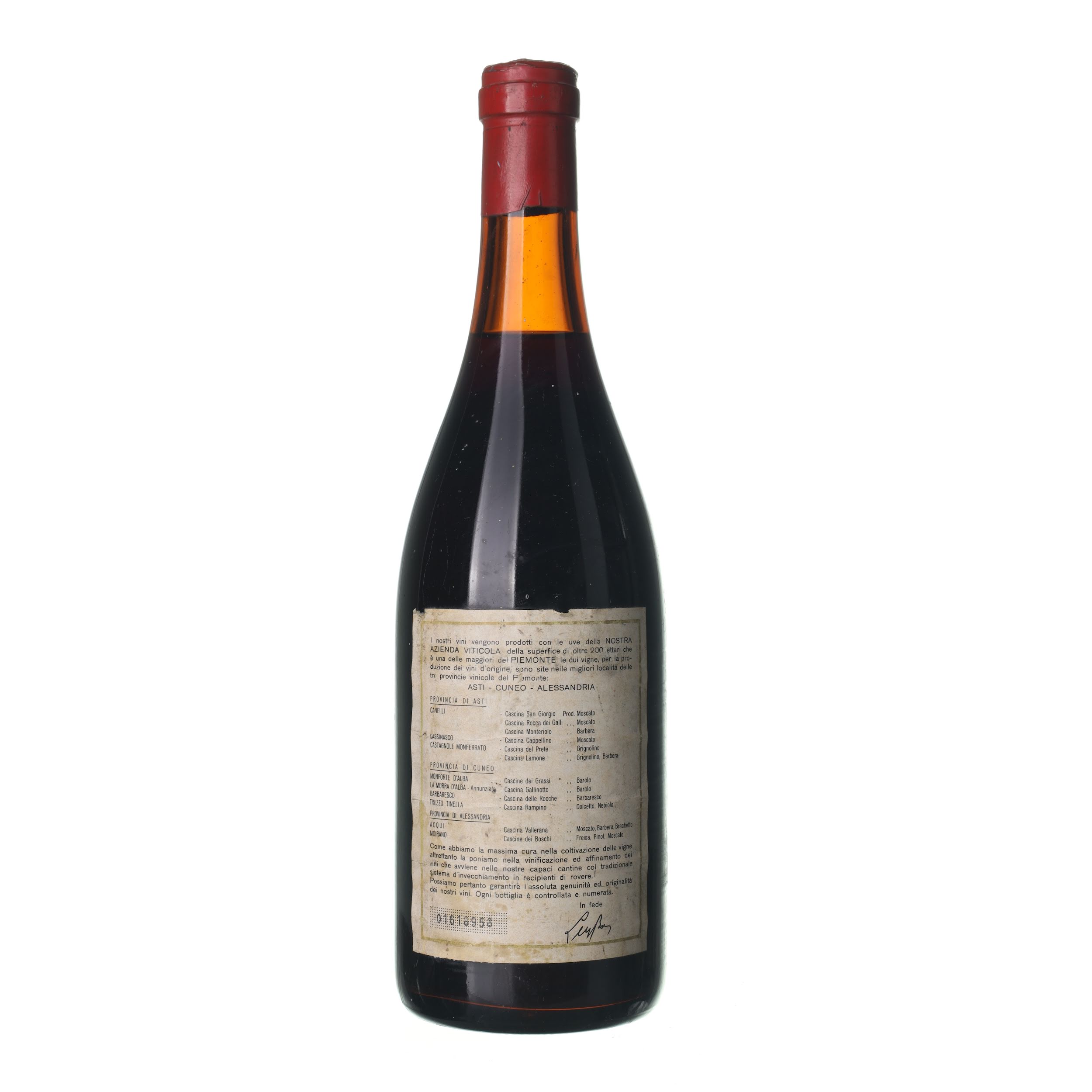 1966 Barolo Bosca (0,75l) – Obrázok 2