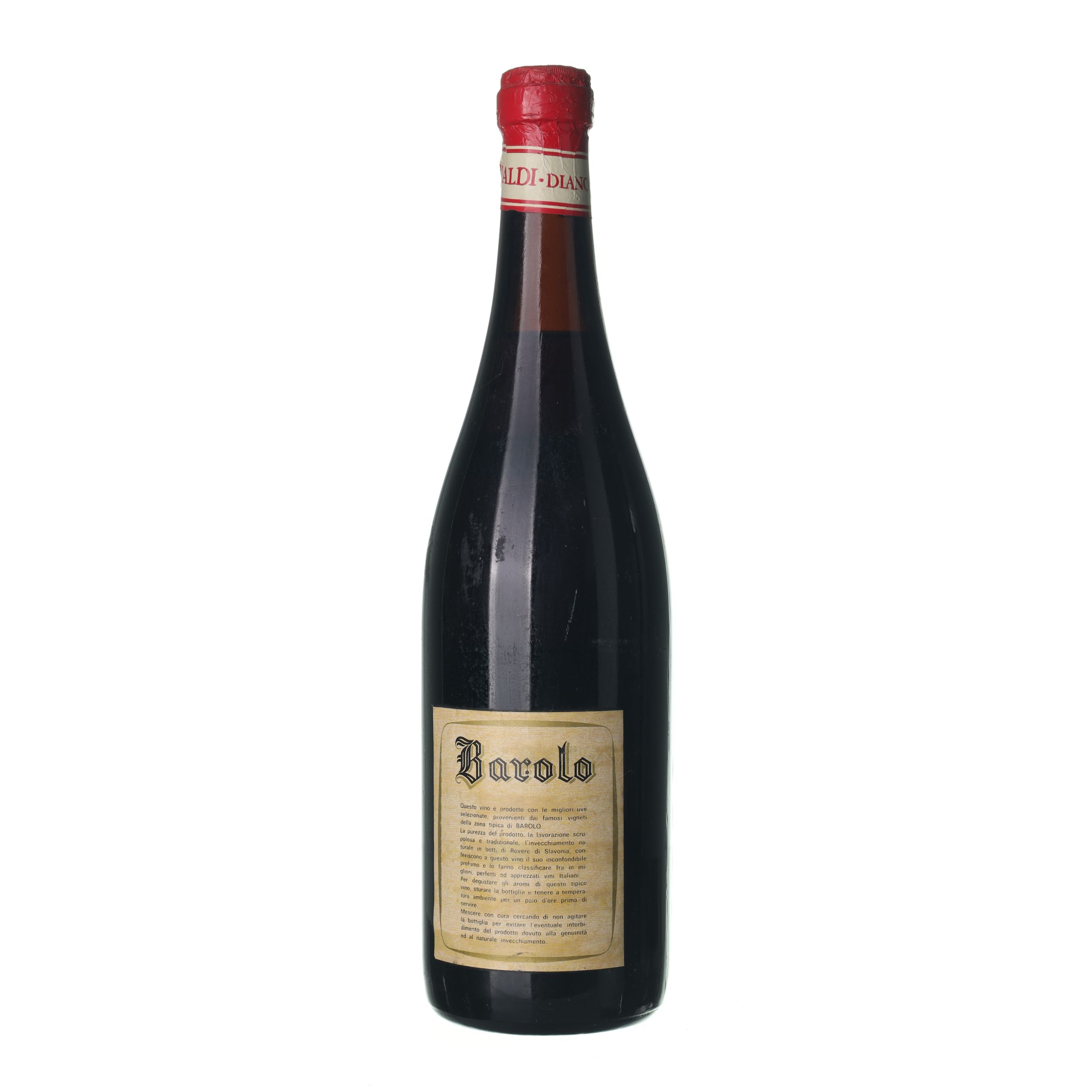 1966 Barolo Grimaldi di Giuseppe (0,75l) – Obrázok 2