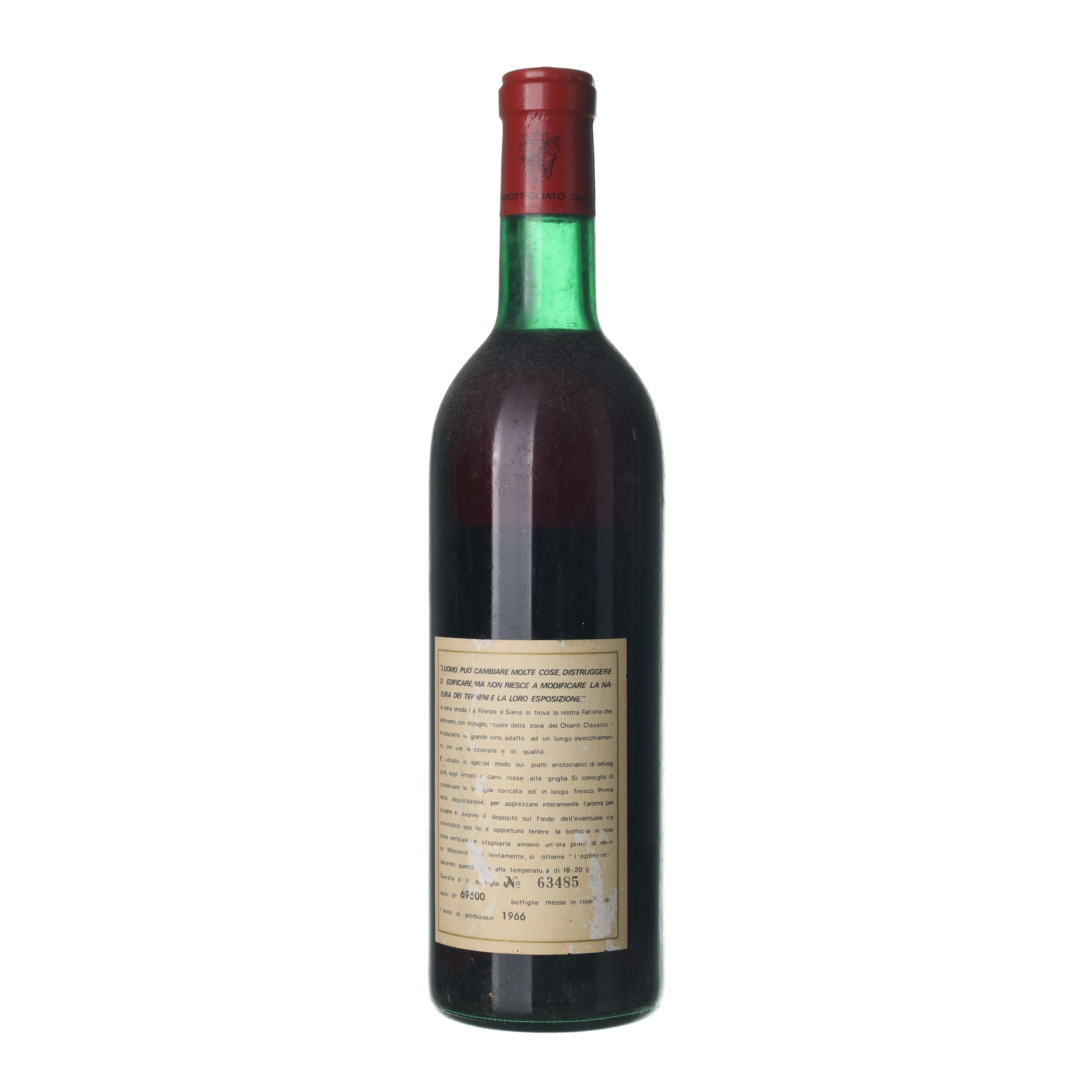 1966 Chianti Montagliari (0,75l) – Obrázok 2