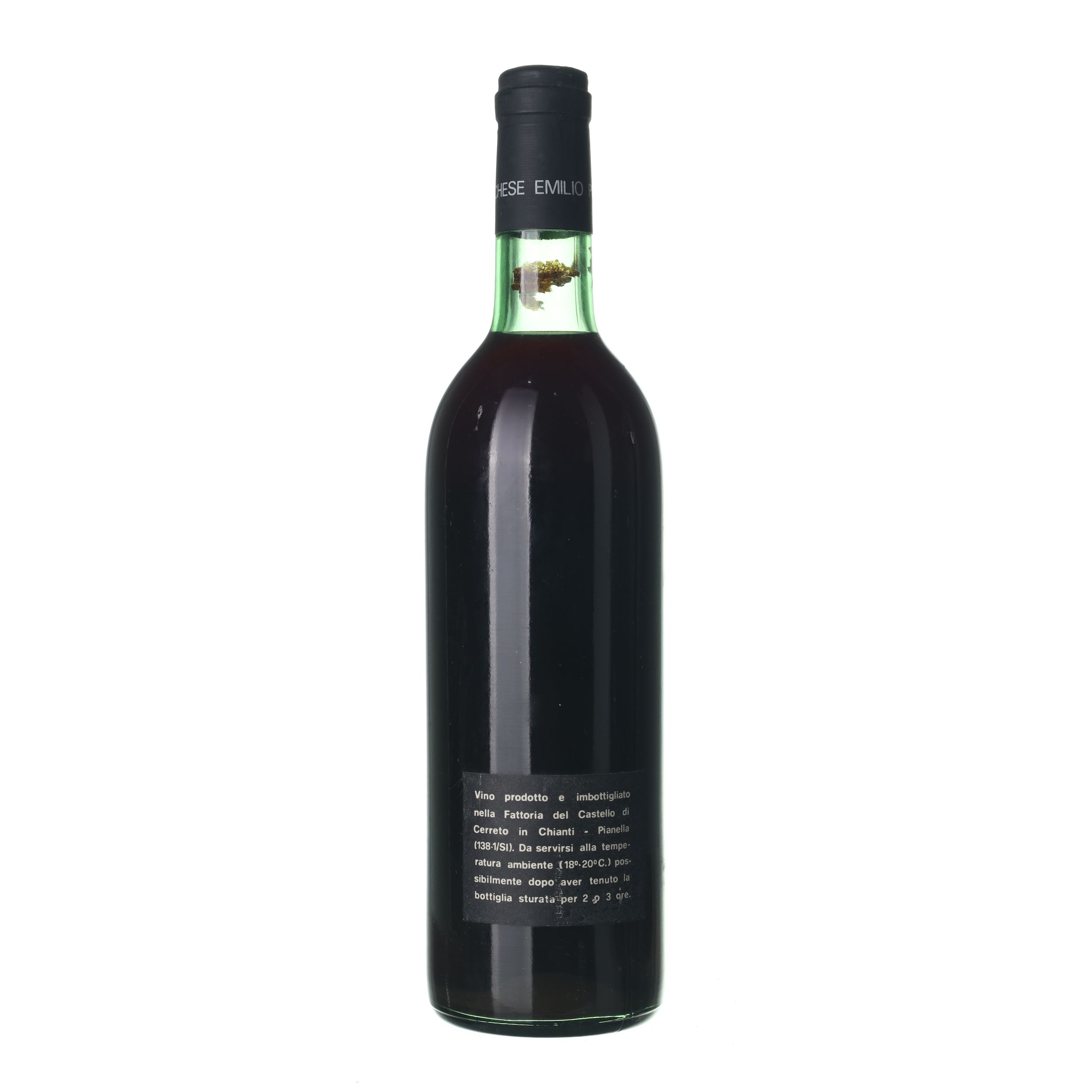 1966 Chianti Riserva Castello di Cerreto (0,75l) – Obrázok 2