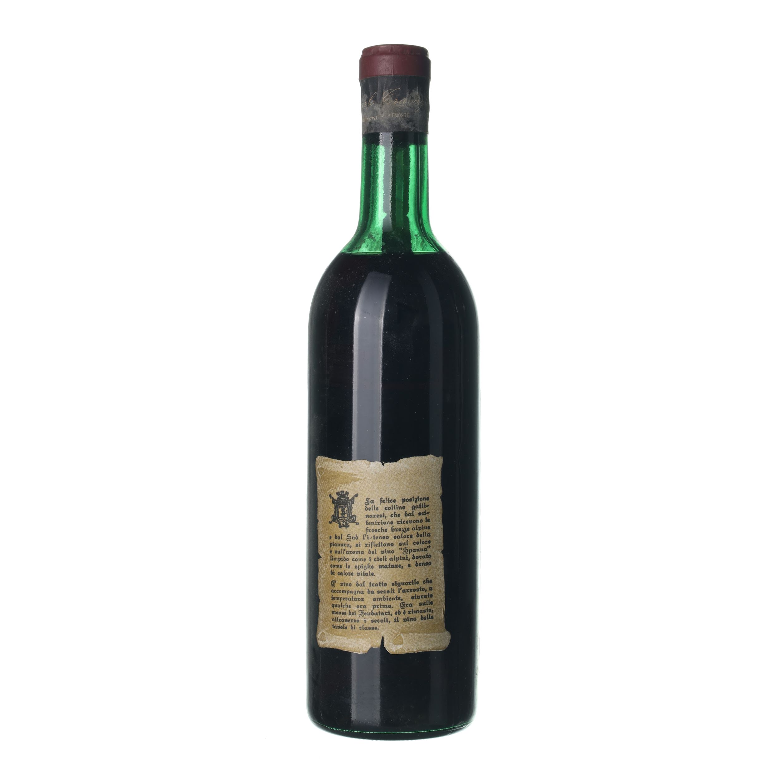 1967 Spanna Giancarlo Travaglini (0,75l) – Obrázok 2