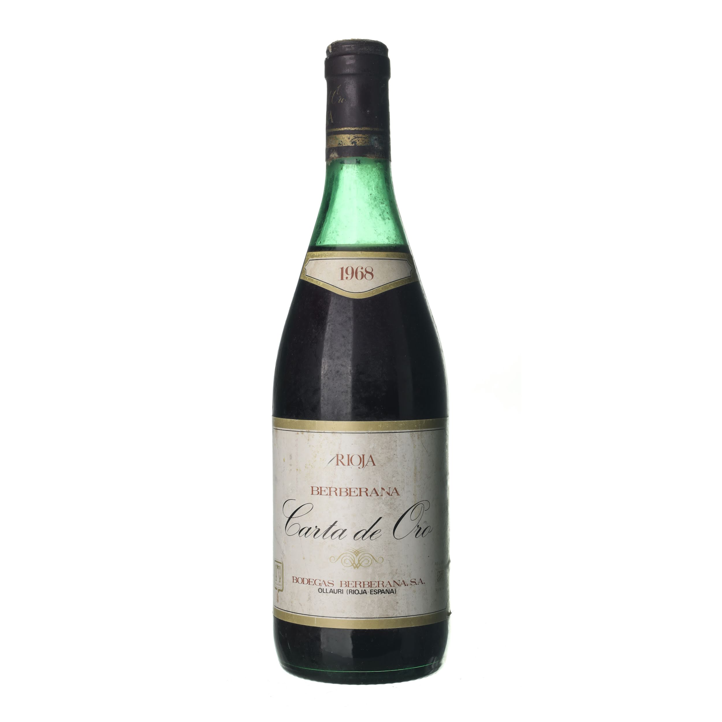 1968 Rioja Crianza Berberana (0,75l)