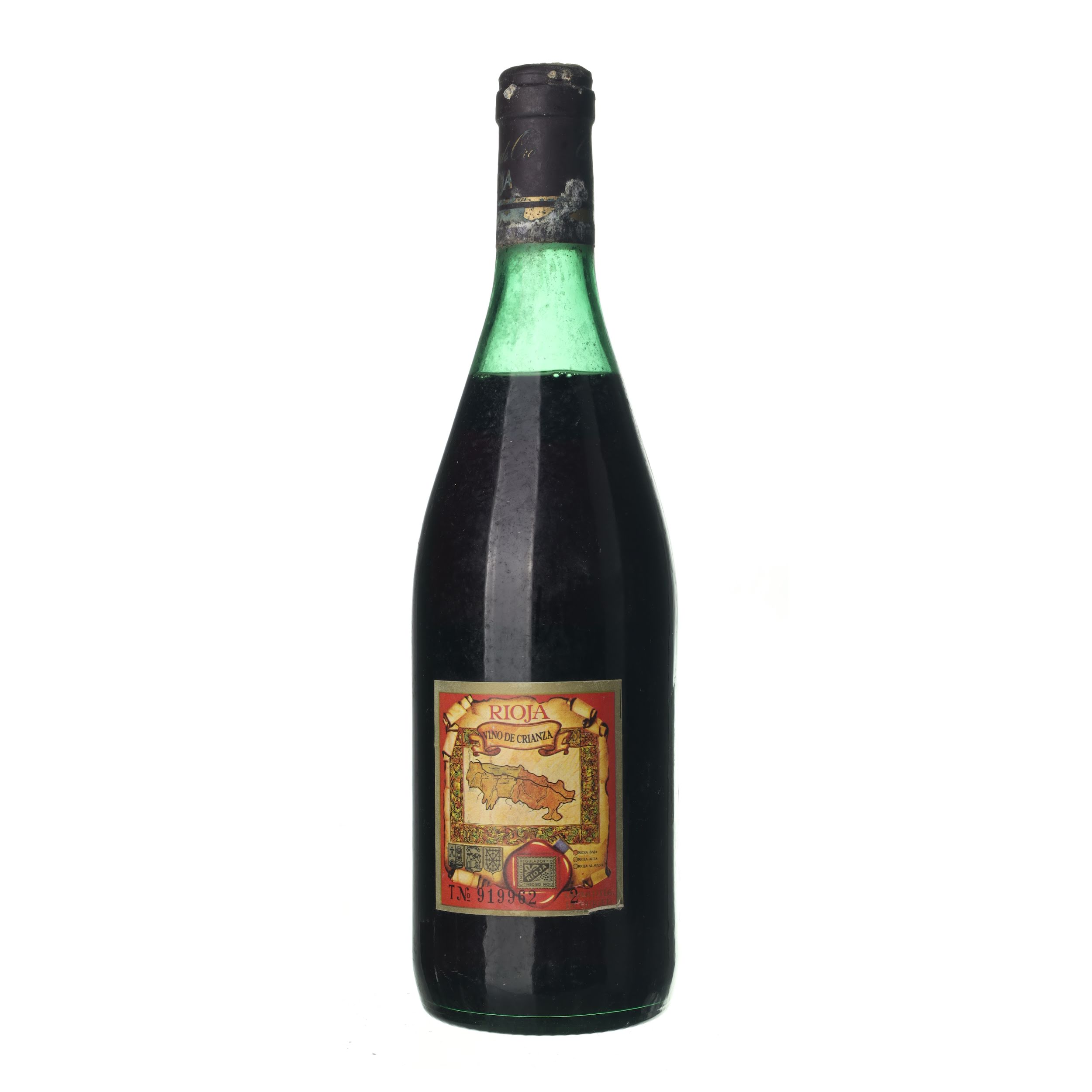1968 Rioja Crianza Berberana (0,75l) – Obrázok 2