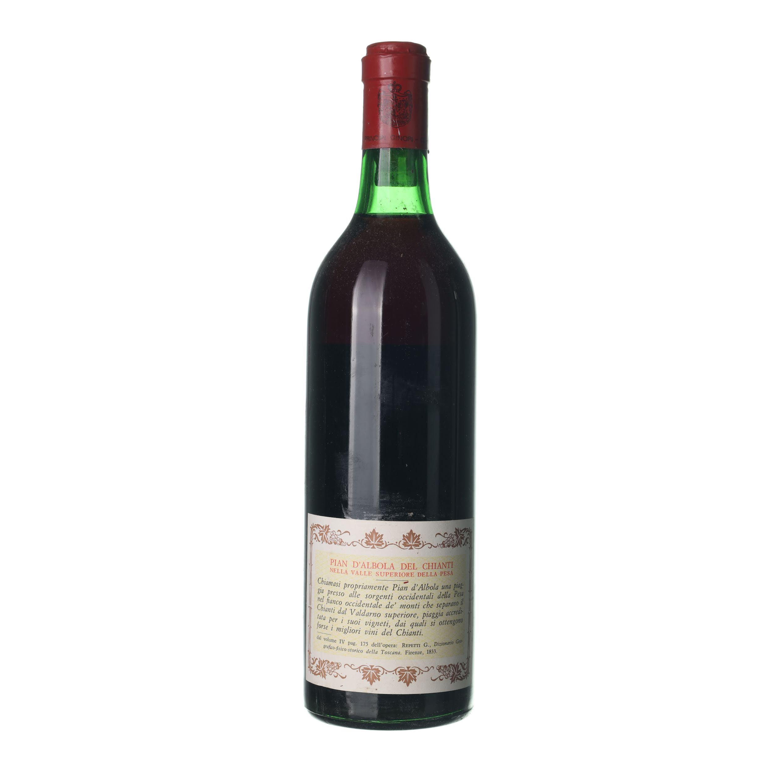 1970 Chianti Fattoria Pian d´Albola (0,75l) – Obrázok 2