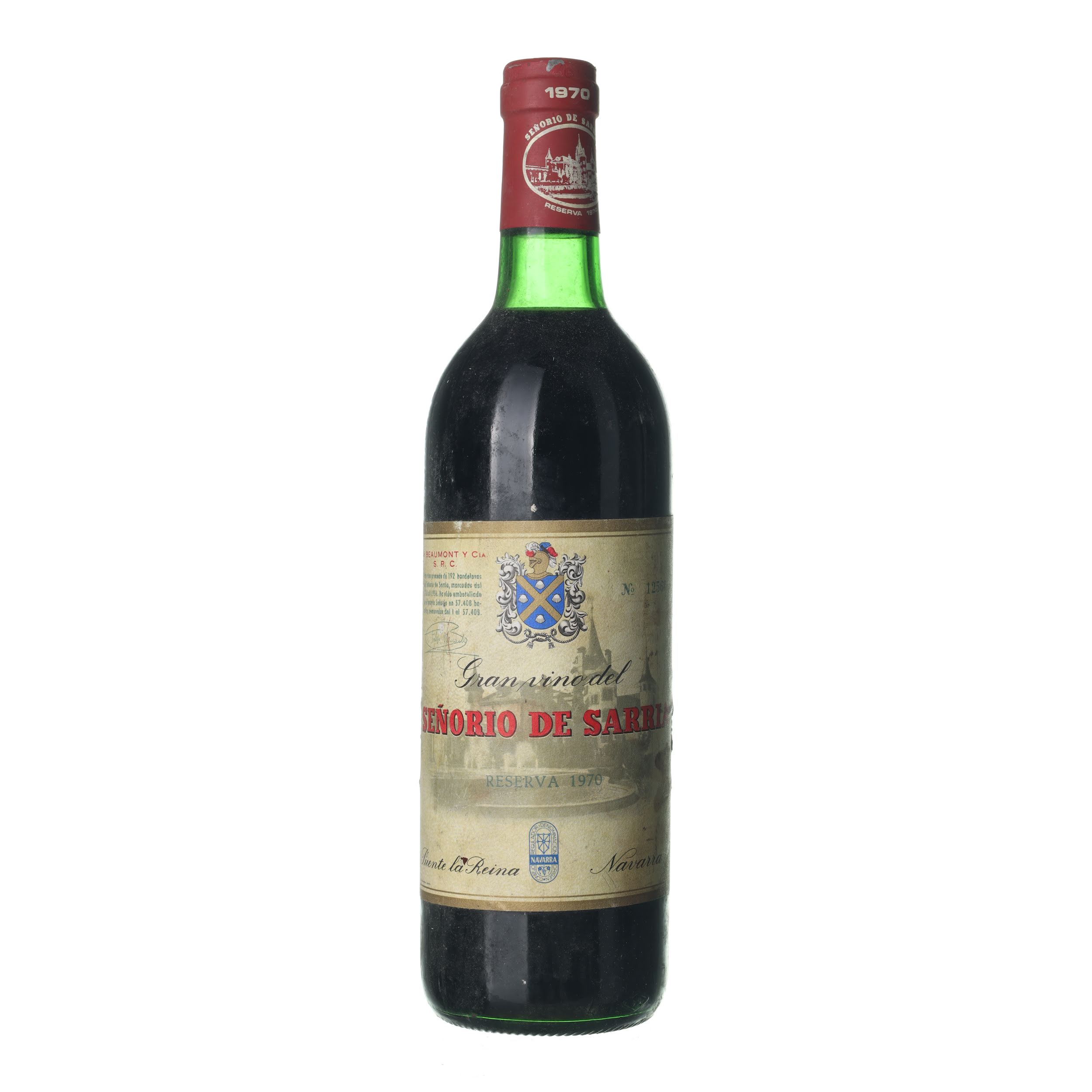 1970 Navarra Reserva Senorio de Sarria (0,75l)
