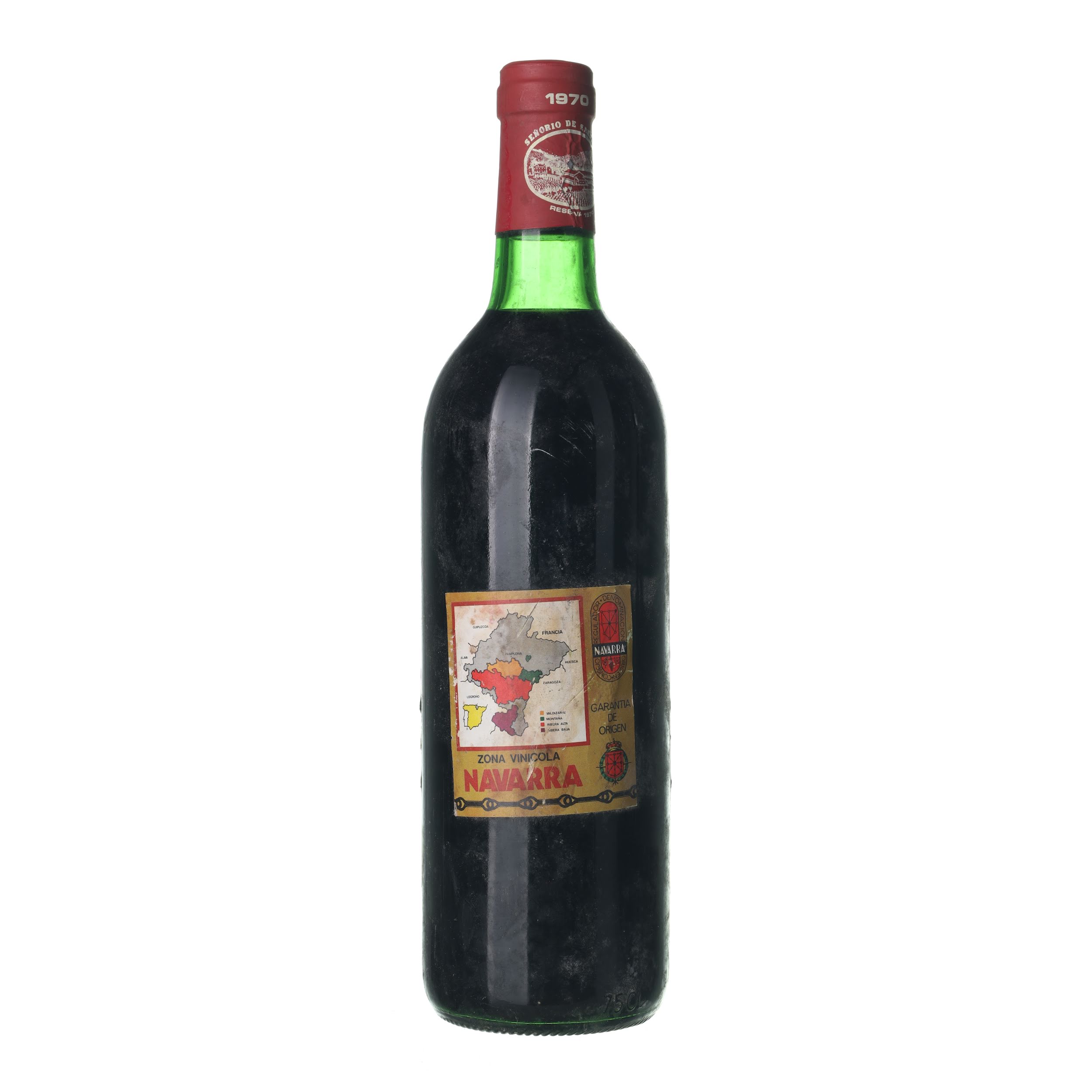 1970 Navarra Reserva Senorio de Sarria (0,75l) – Obrázok 2