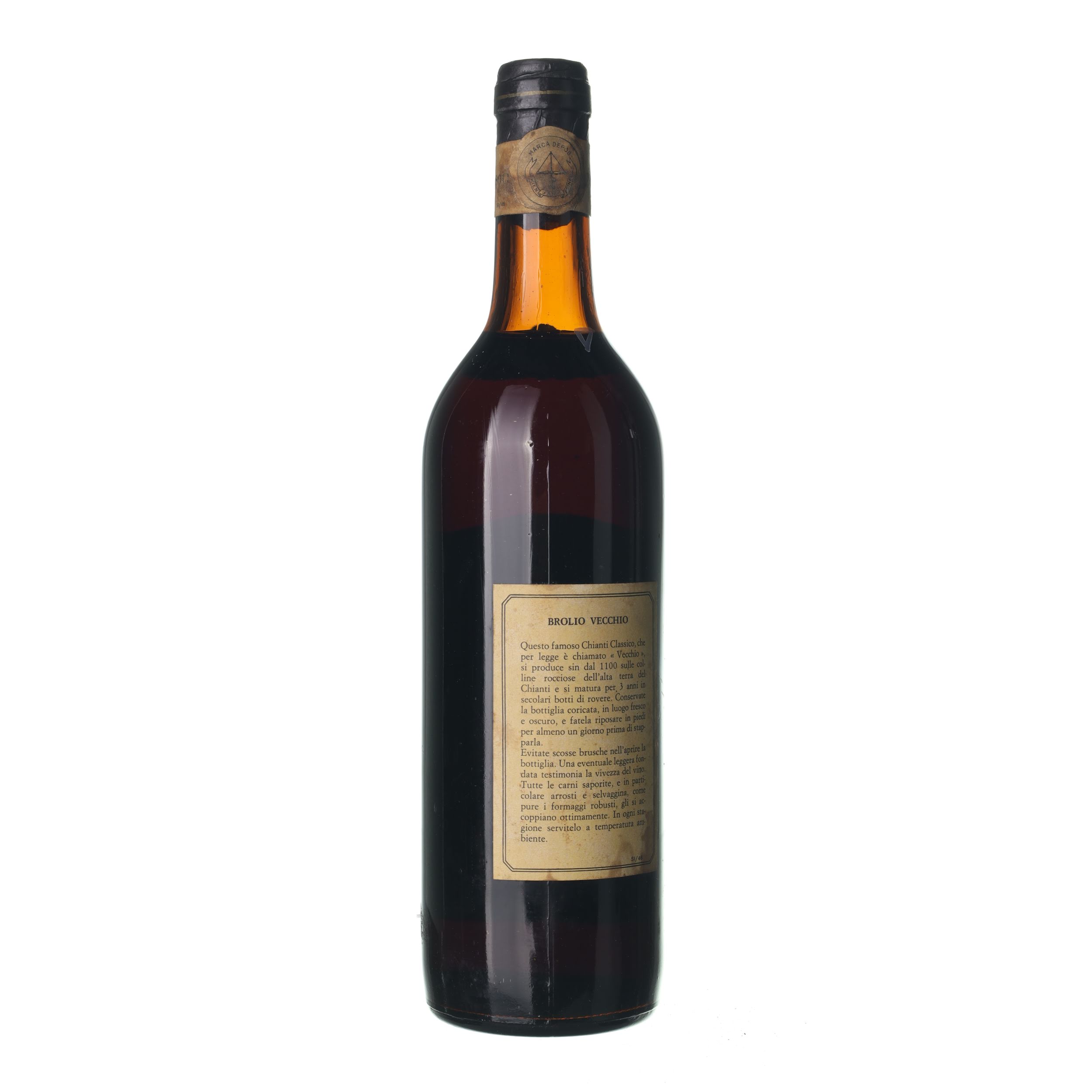 1971 Chianti Brolio (0,75l) – Obrázok 2