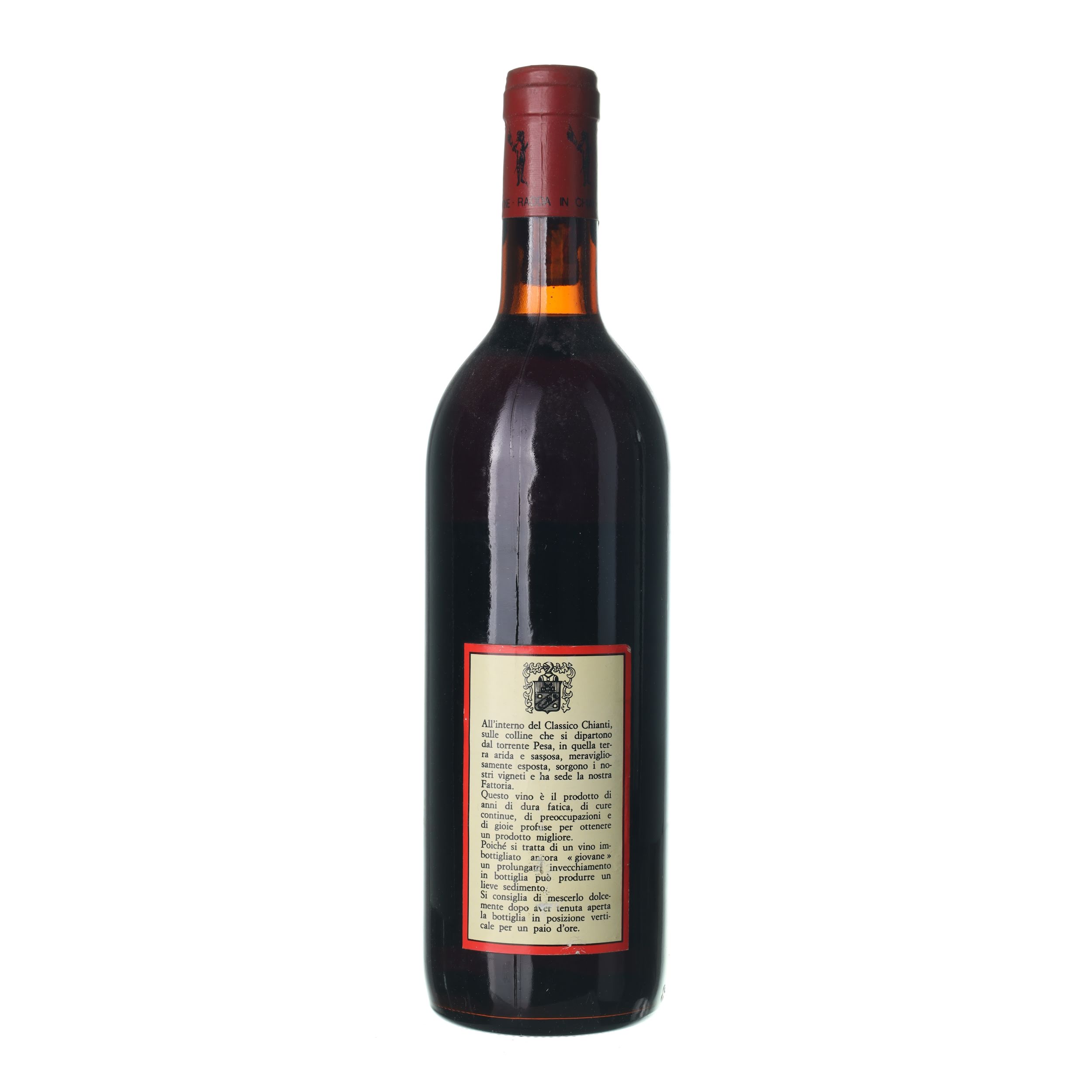 1975 Chianti Castello di Monterinaldi (0,75l) – Obrázok 2