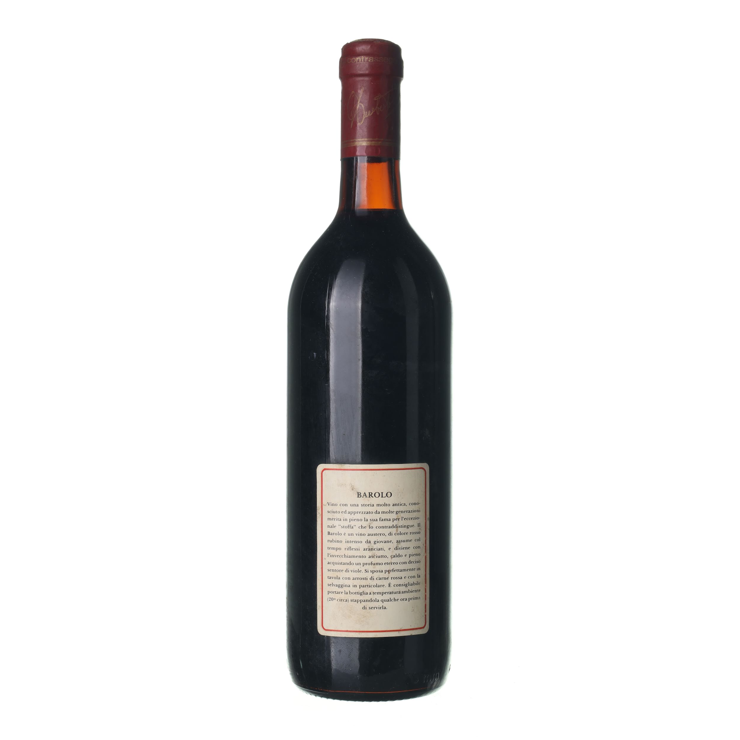 1976 Barolo Umberto Fiore (0,75l) – Obrázok 2