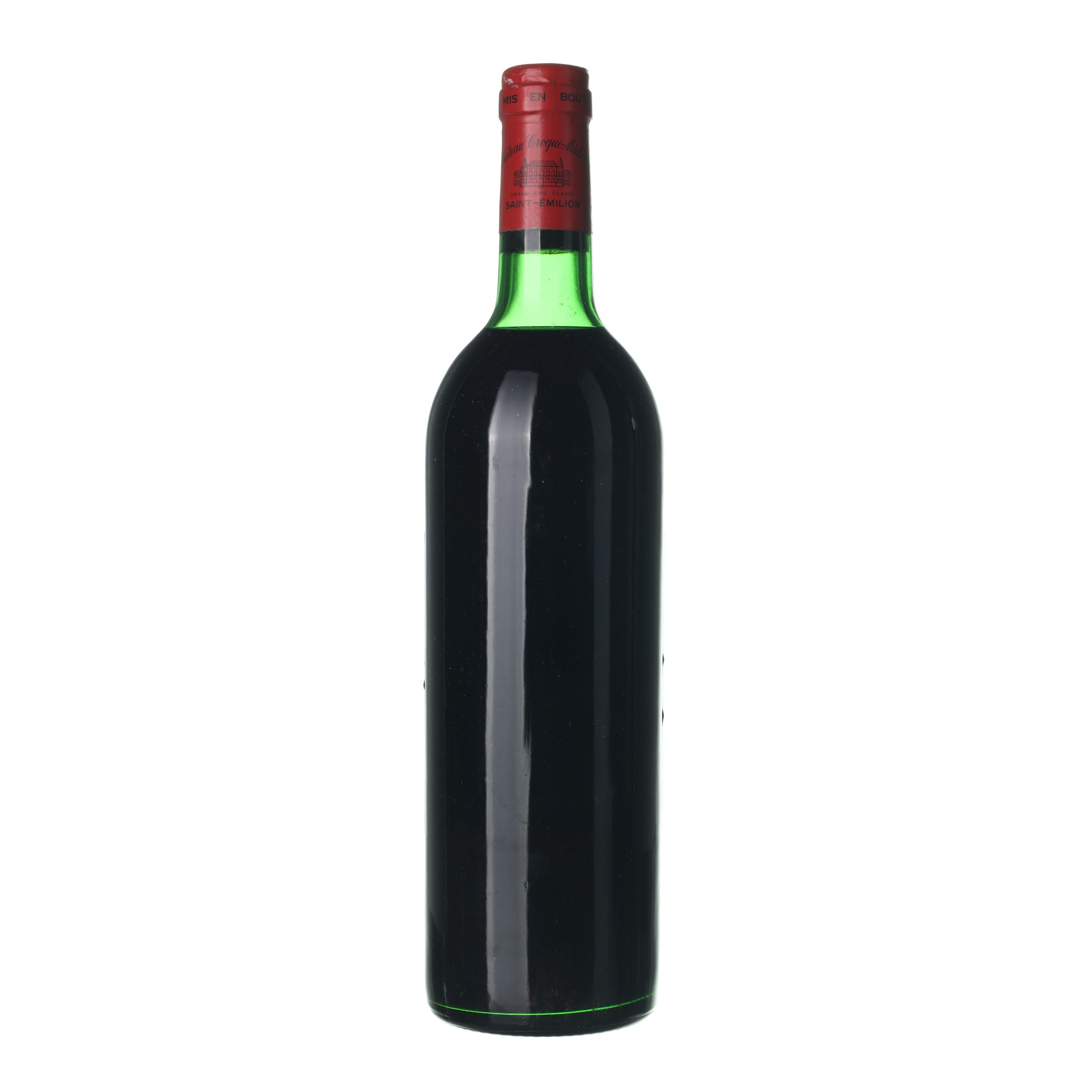 1976 Saint-Emilion Grand Cru Chateau Croque Michotte (0,75l) – Obrázok 2