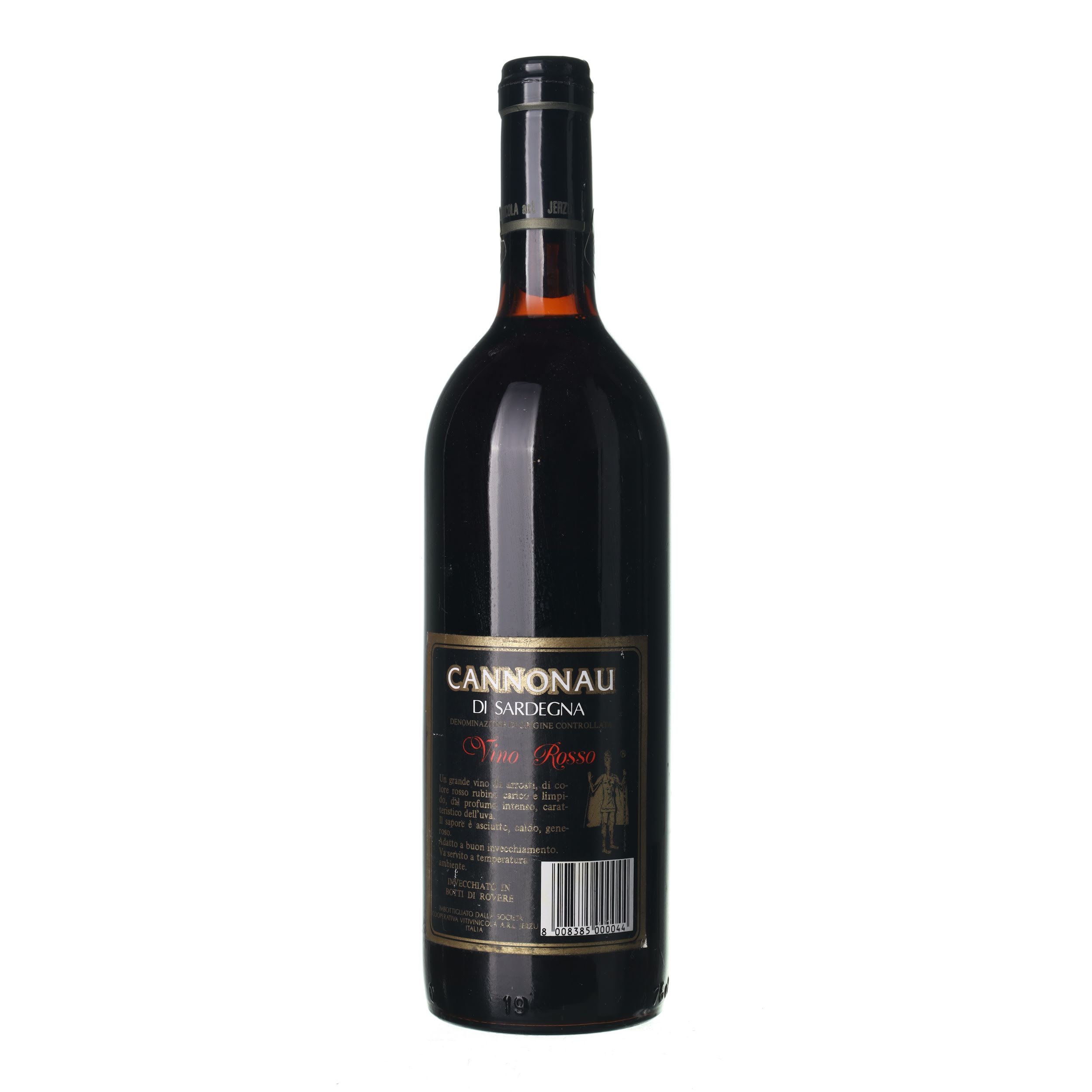 1984 Cannonau di Sardegna Jerzu (0,75l) – Obrázok 2