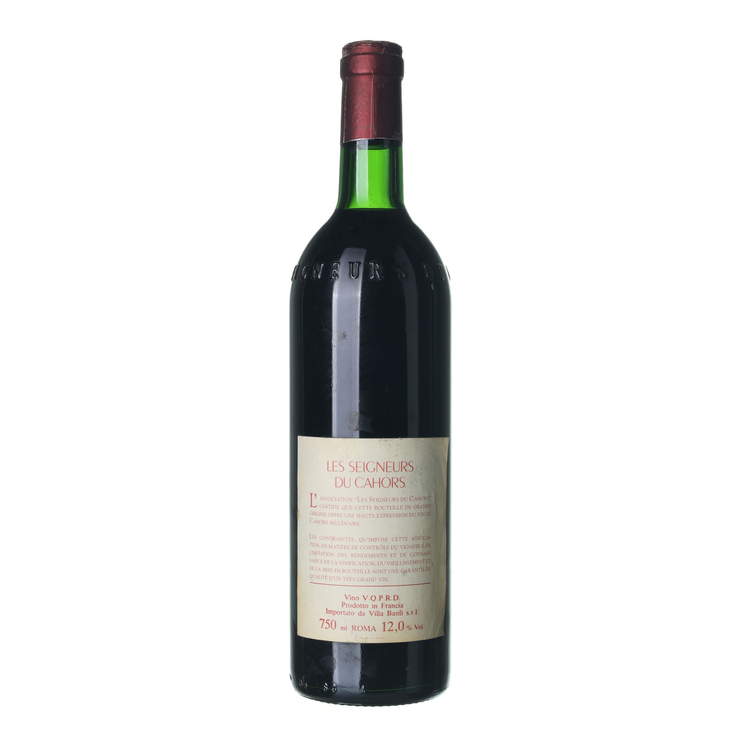 1986 Cahors Chateau Lagrezzete (0,75l) – Obrázok 2