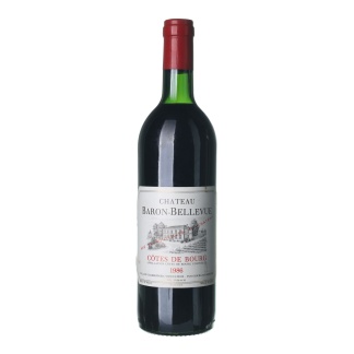 1986 Côtes de Bourg Chateau Baron-Bellevue (0,75l)