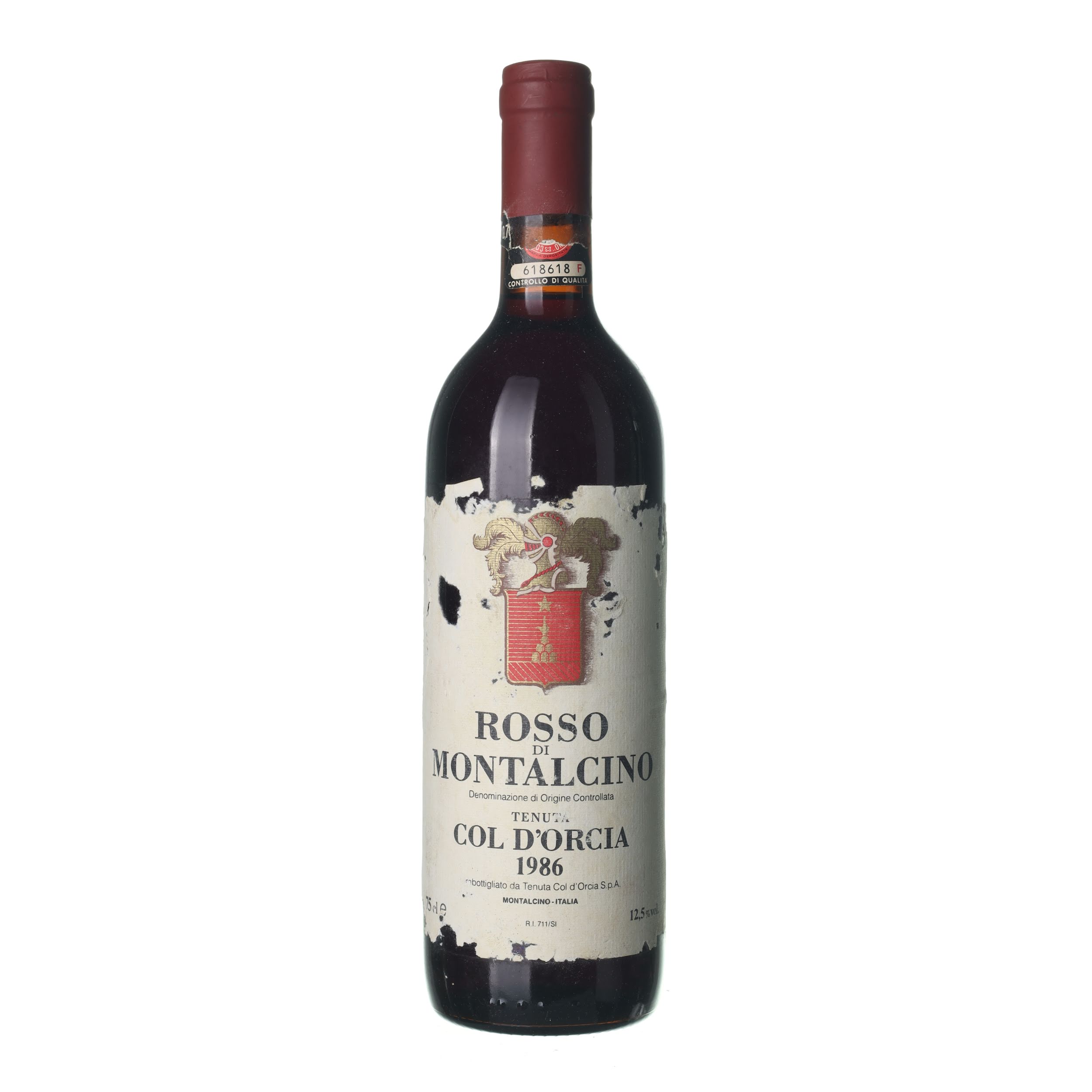 1986 Rosso di Montalcino Col D'Orcia (0,75l)