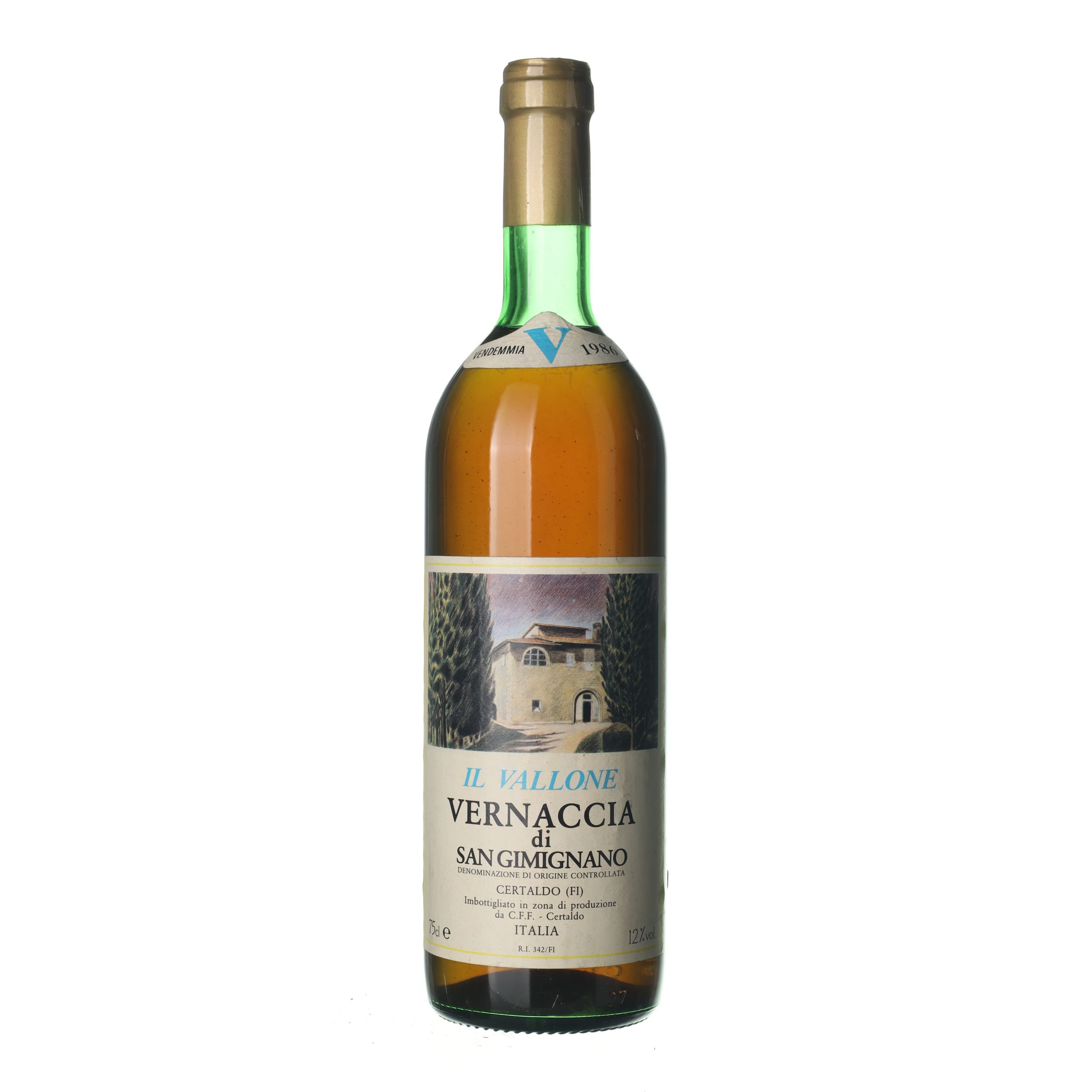 1986 Vernaccia di San Gimignano Il Vallone (0,75l)