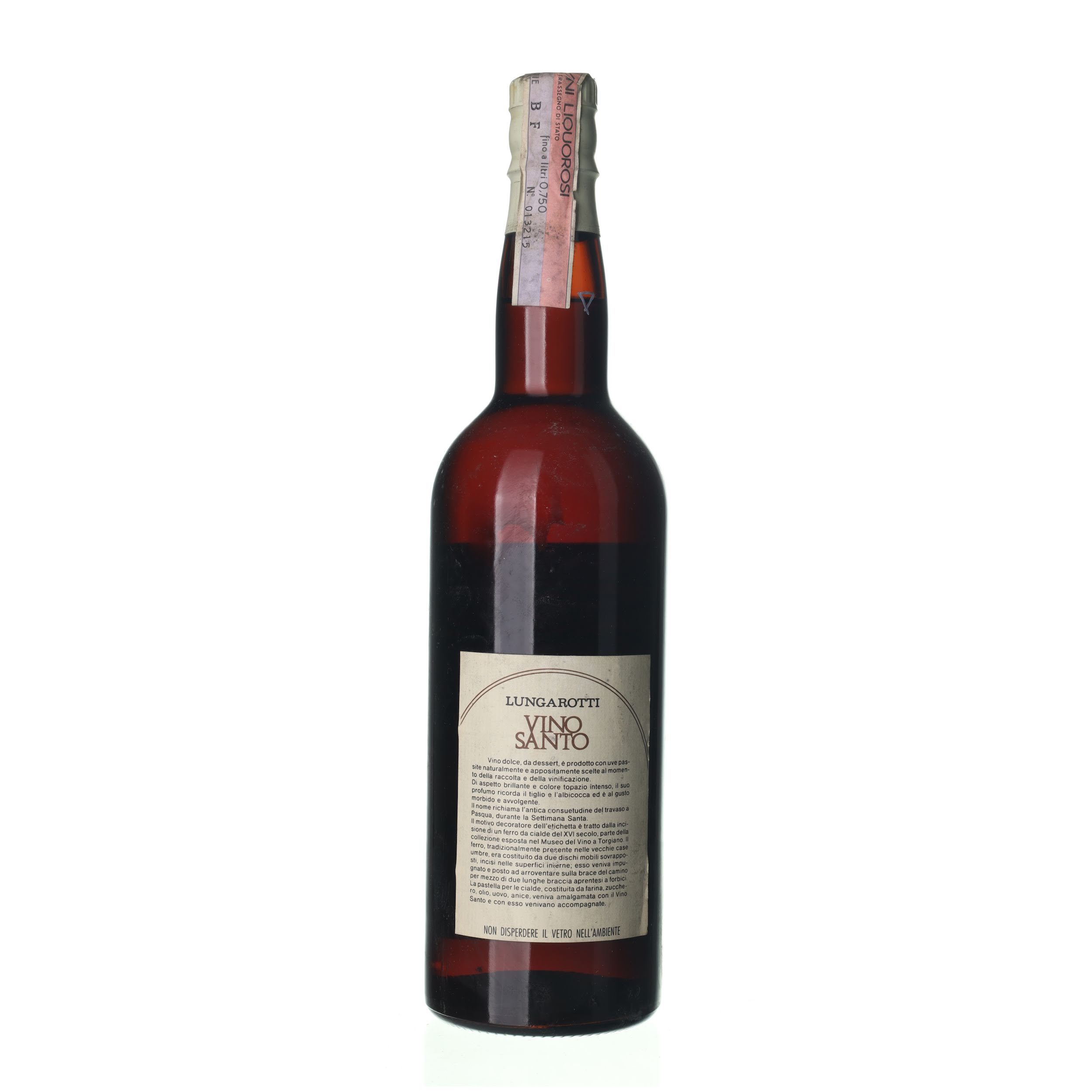 1987 Vin Santo Lungarotti (0,75l) – Obrázok 2