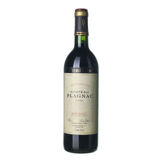 1996 Médoc Cru Bourgeois Chateau Plagnac (0,75l)