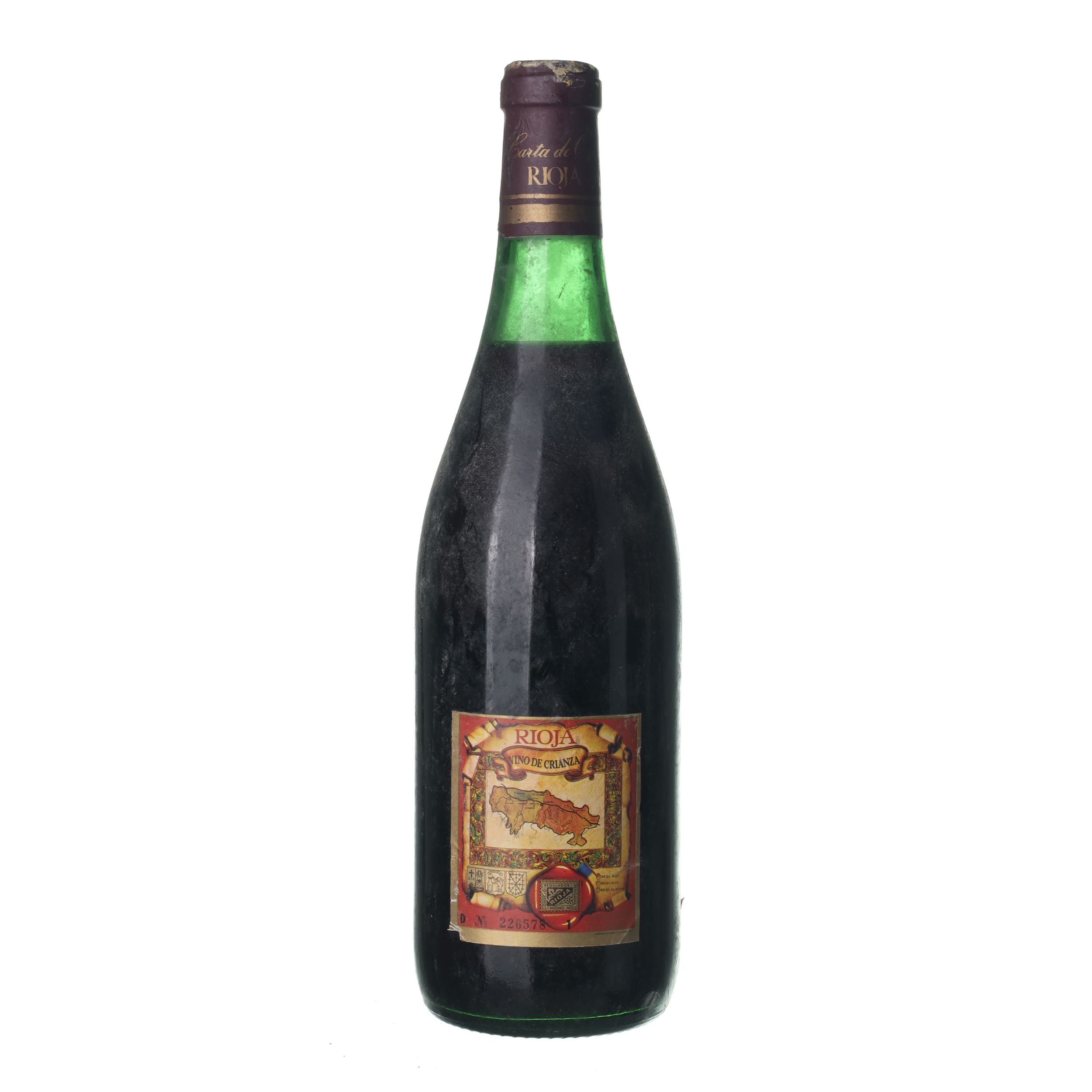1966 Rioja Berberana (0,75l) – Obrázok 2