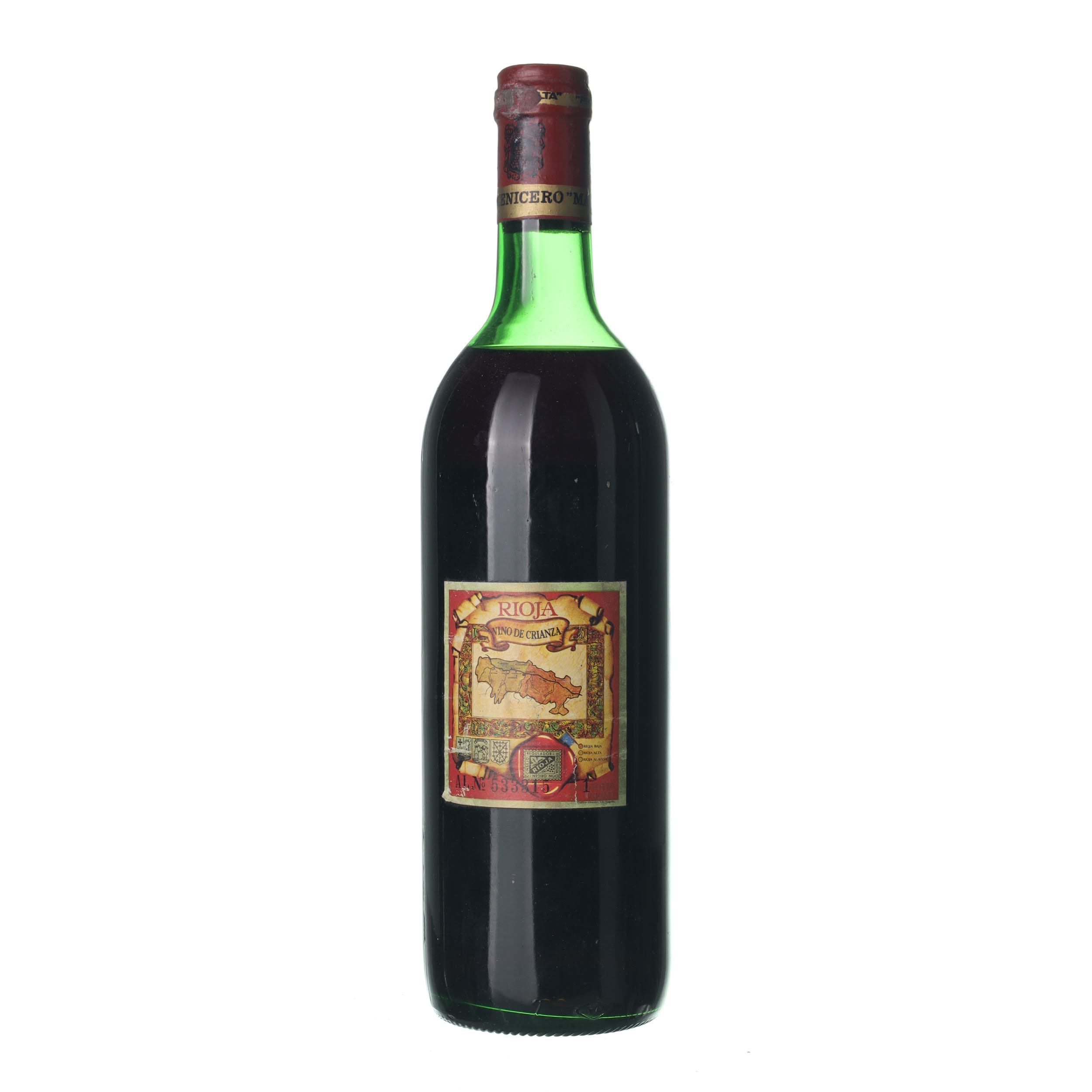 1968 Rioja Reserva Marqués de Cacéres (0,75l) – Obrázok 2