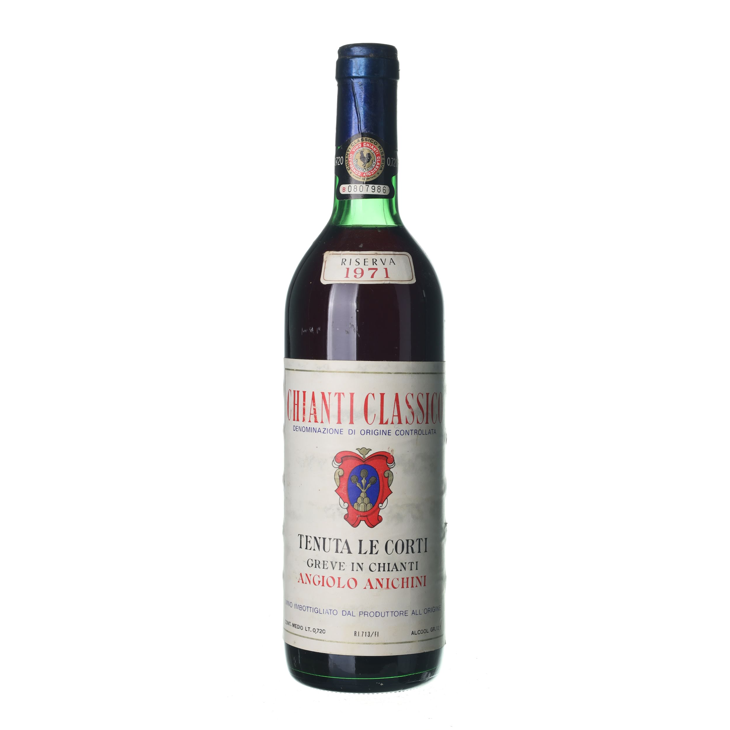 1971 Chianti Riserva Angiolo Anichini (0,75l)