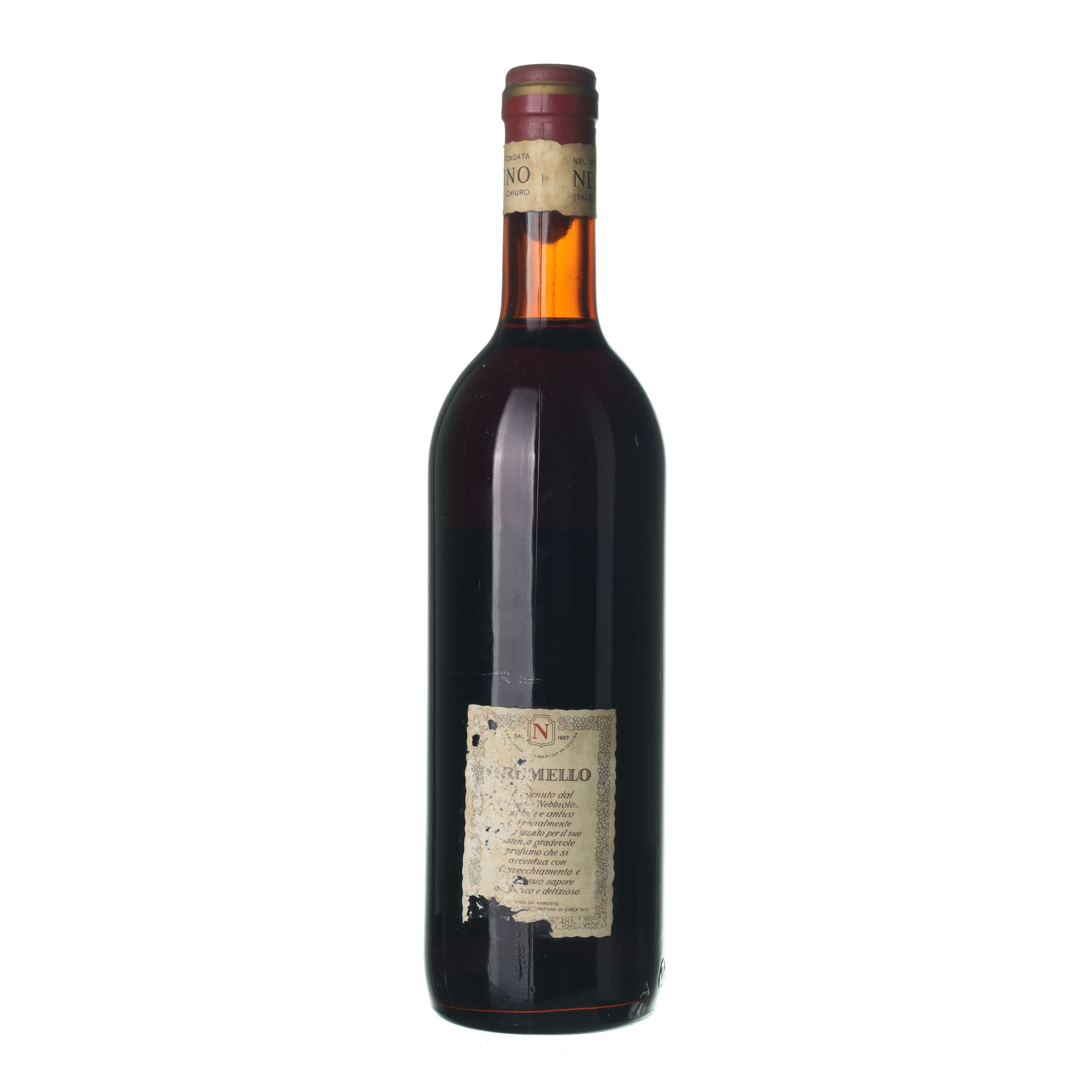 1971 Grumello Riserva Nino Negri (0,75l) – Obrázok 2