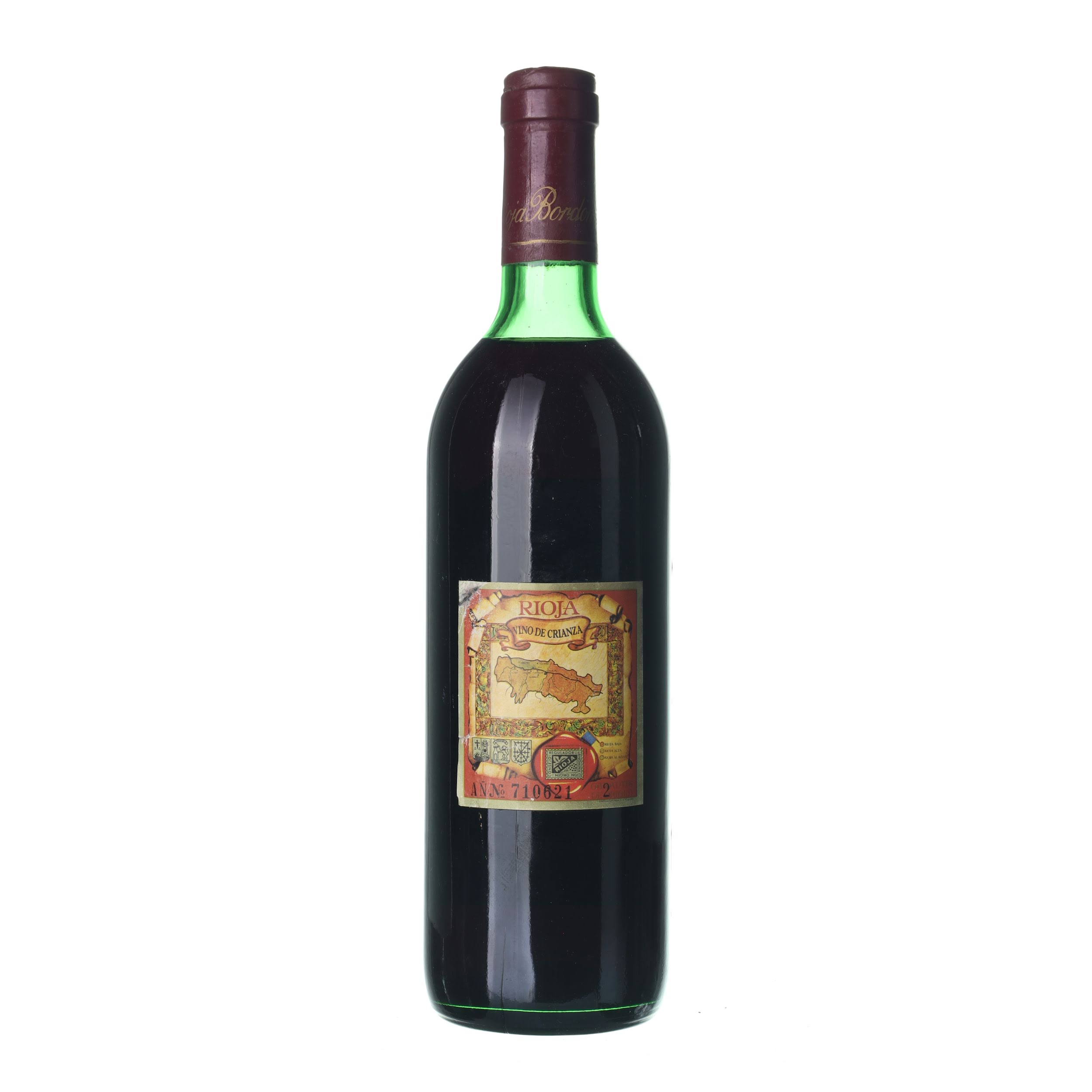 1975 Rioja Crianza Bodegas Franco (0,75l) – Obrázok 2