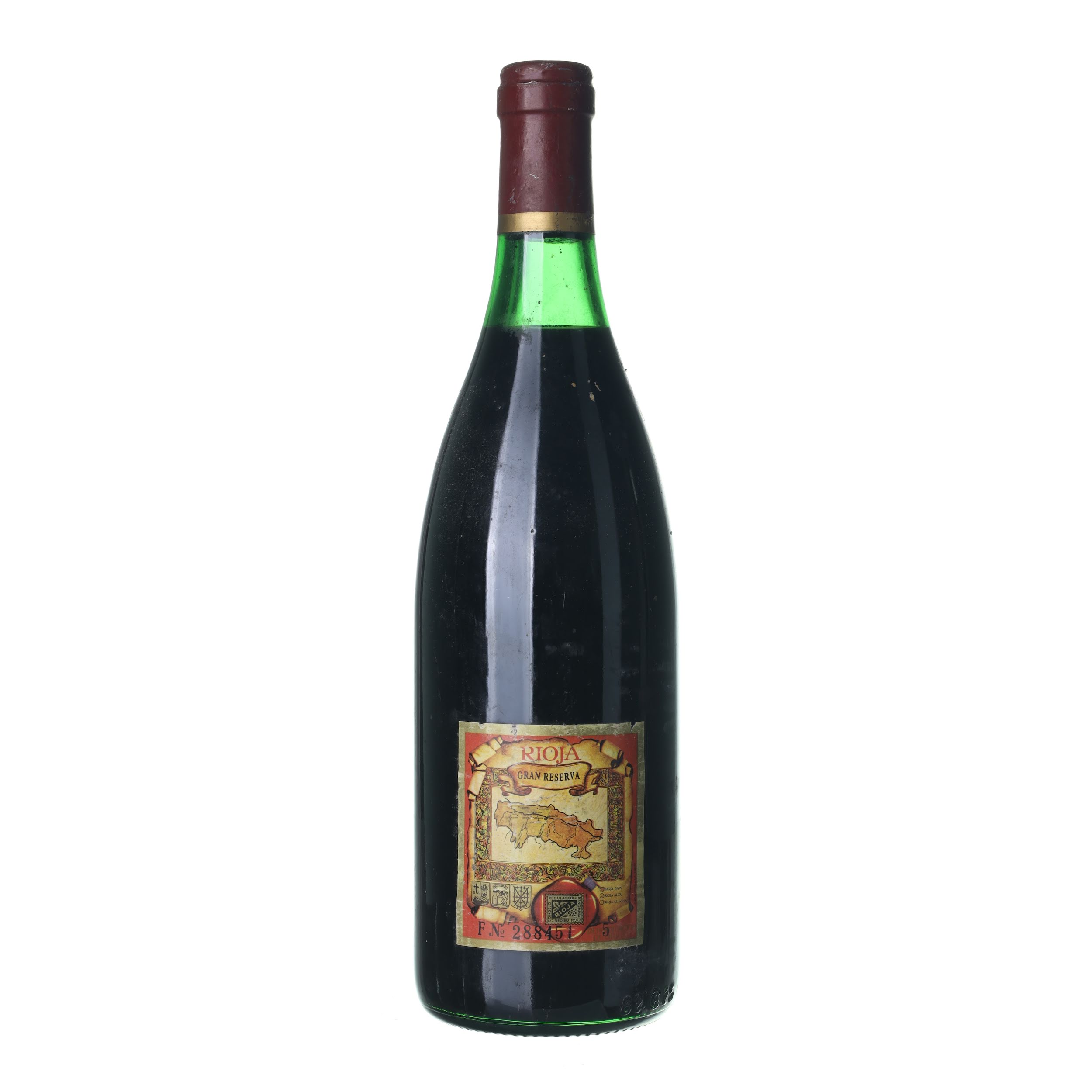1978 Rioja Gran Reserva Campeador Martínez Lacuesta (0,75l) – Obrázok 2