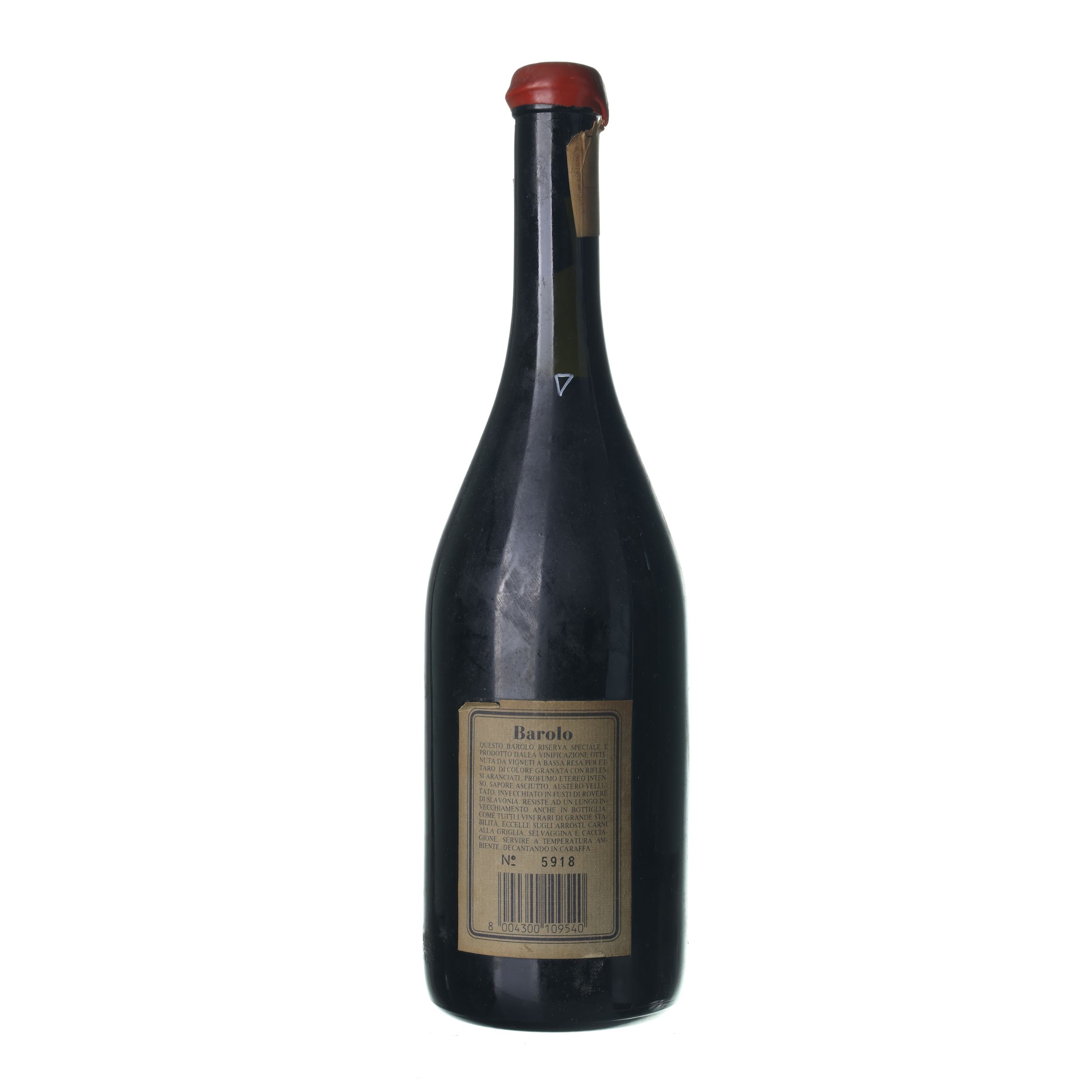 1979 Barolo Riserva La Cacciatora (0,75l) – Obrázok 2