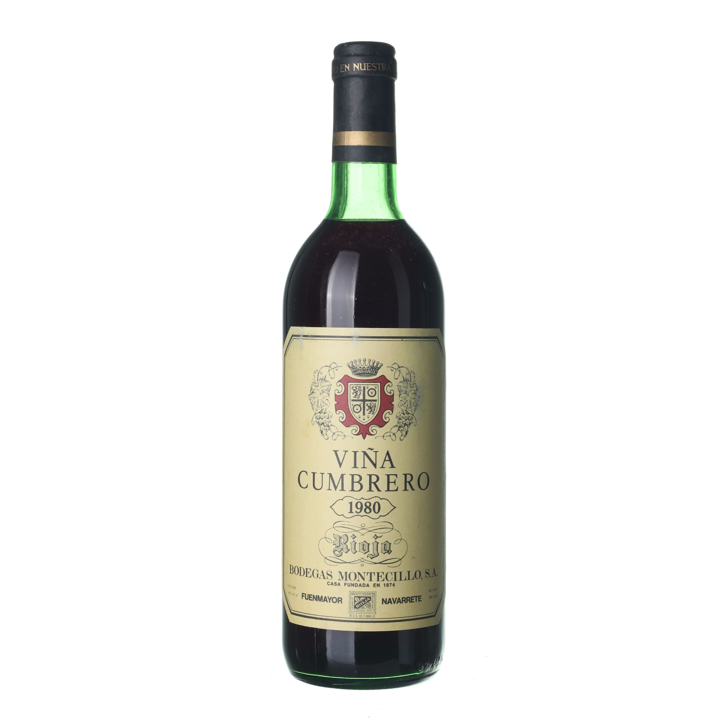 1980 Rioja Crianza Viña Cumbrero (0,7l)