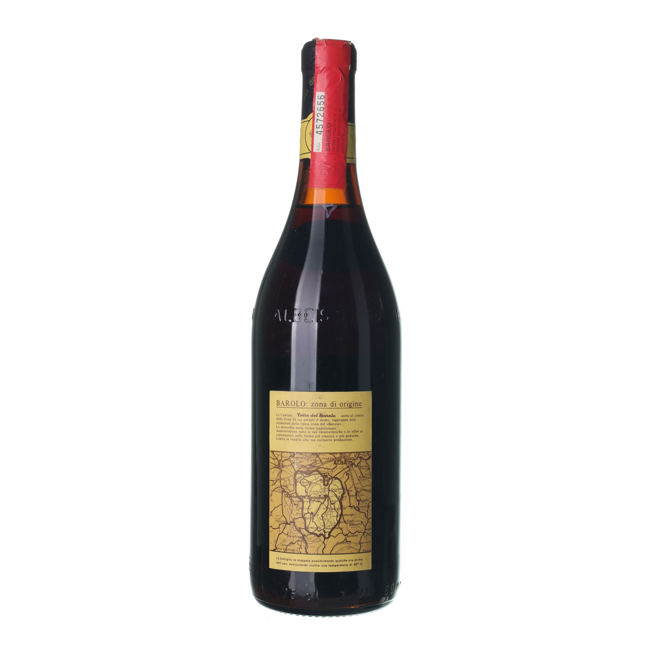 1981 Barolo Terre del Barolo (0,75l) – Obrázok 2