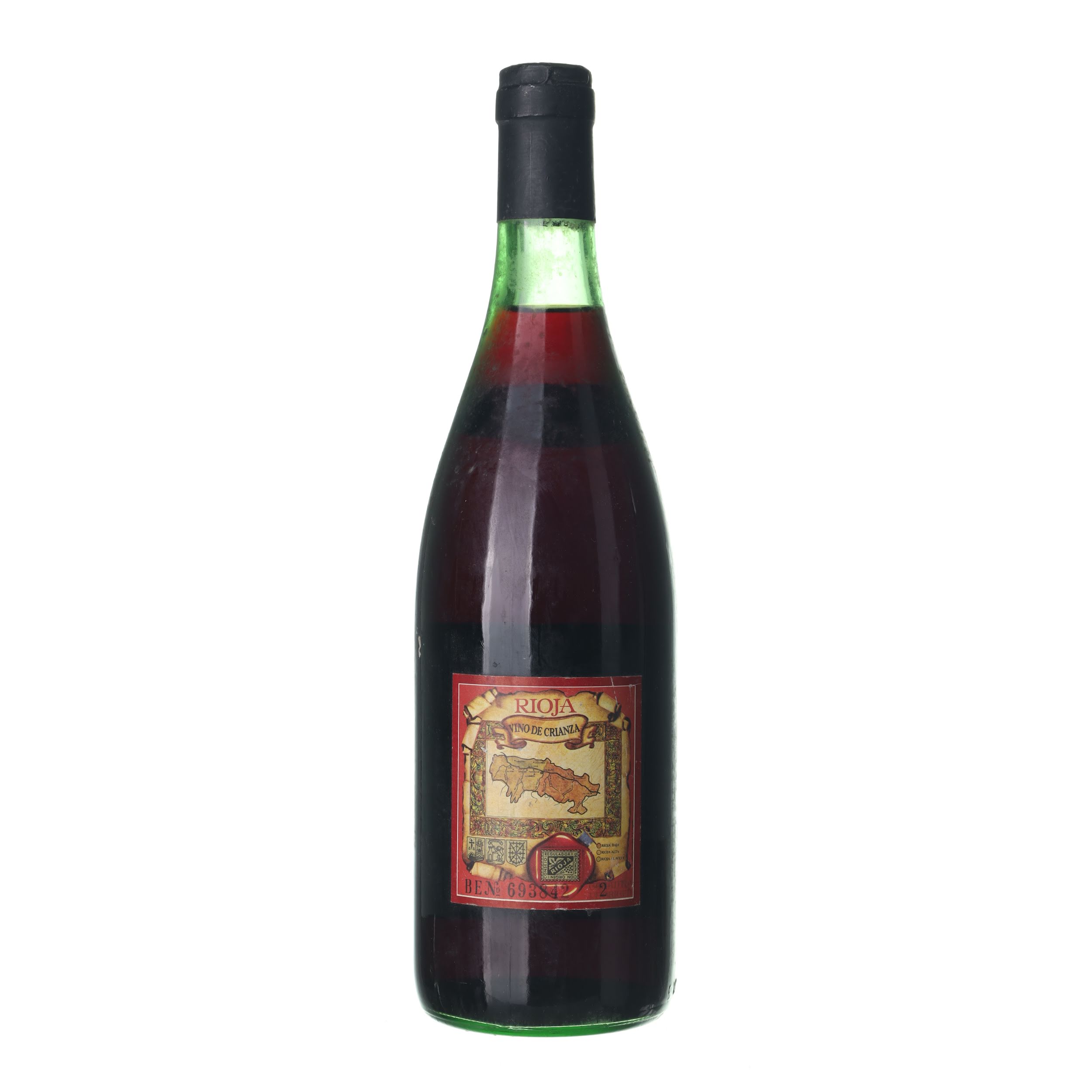 1982 Rioja Crianza Berberana (0,75l) – Obrázok 2