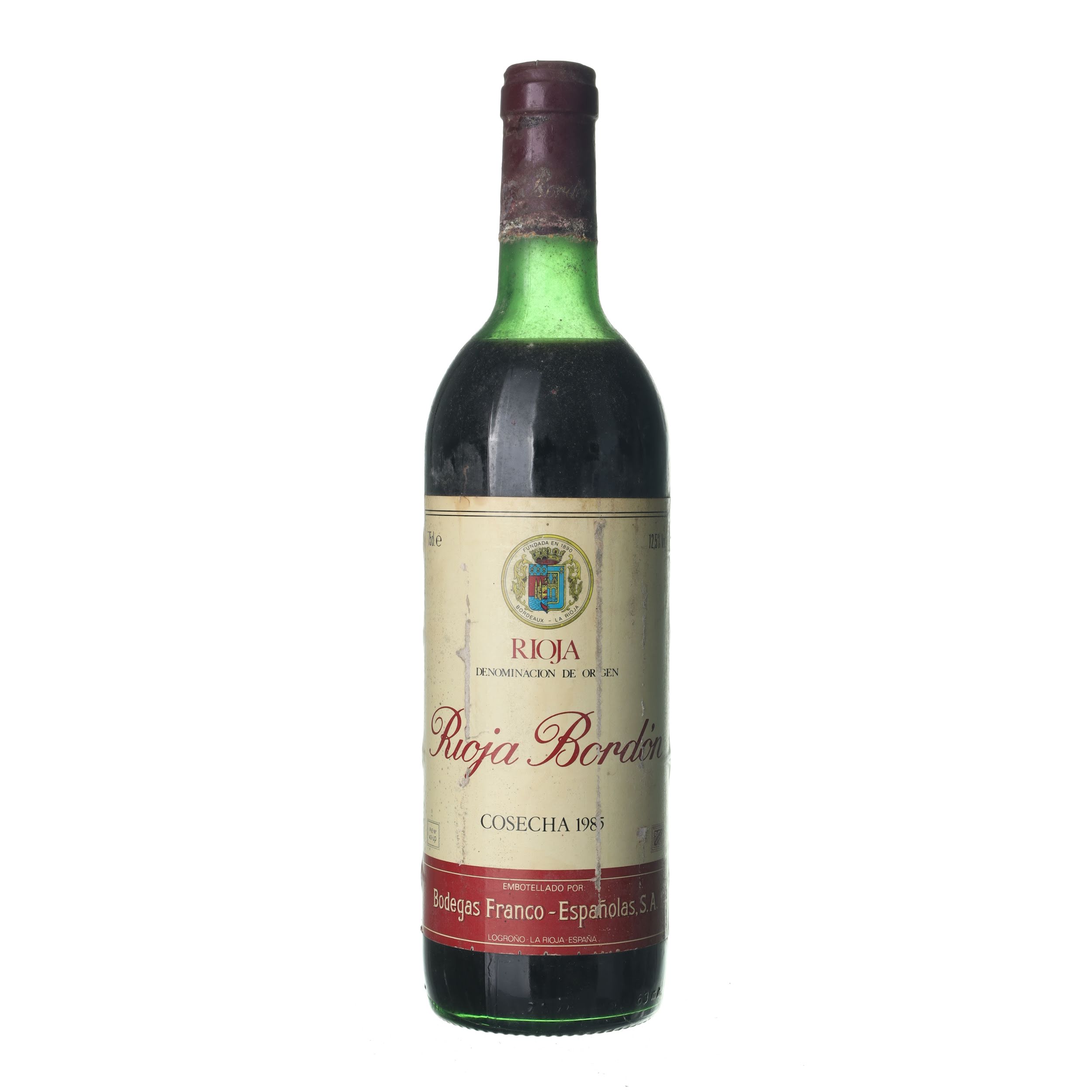1985 Rioja Crianza Bodegas Franco (0,75l)